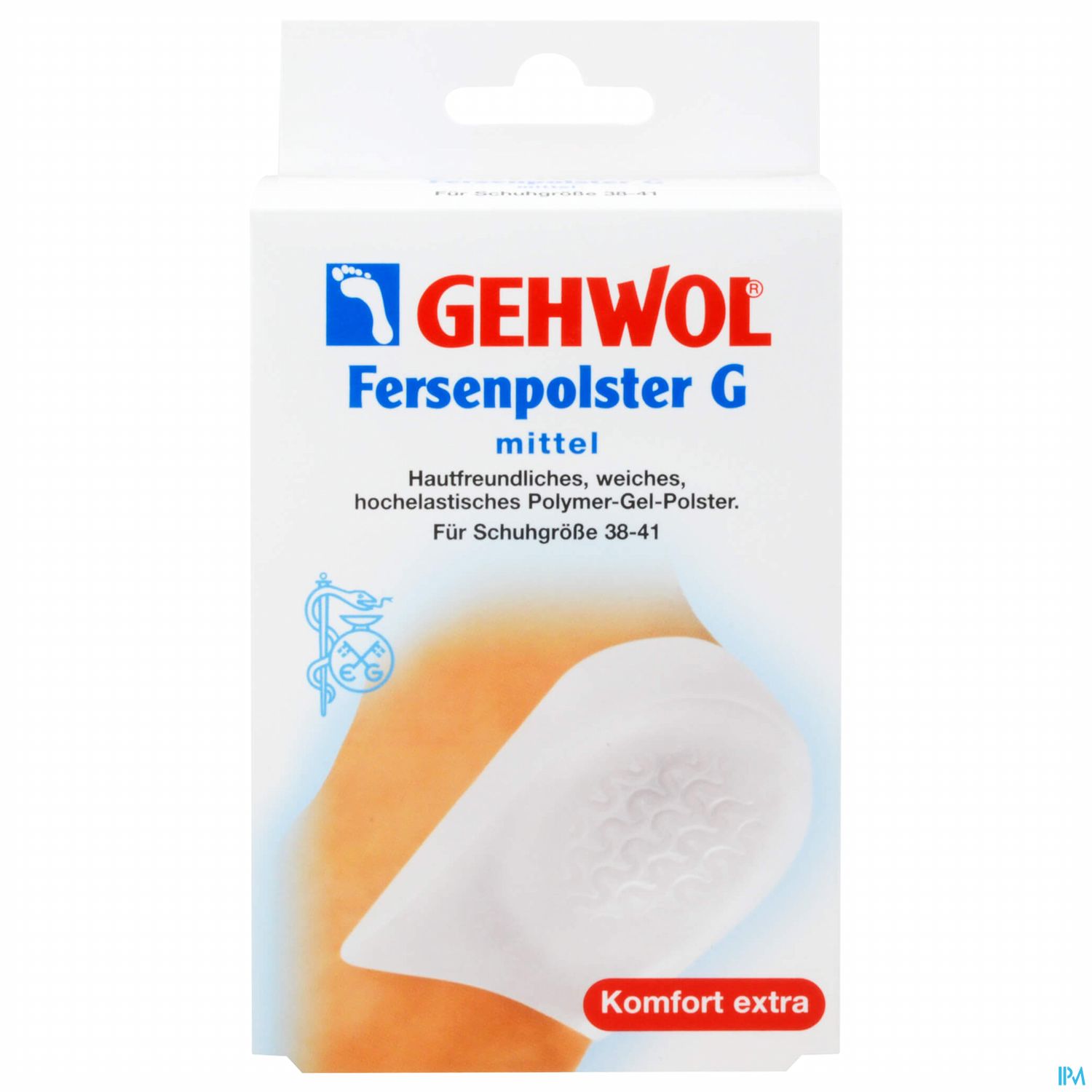 Fersenpolster Gehwol G Mittel Gr.38-41 Nr 64198 2st