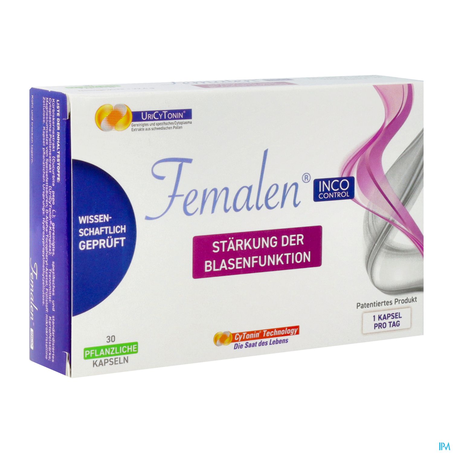 Femalen Kapseln Inco Control 30st
