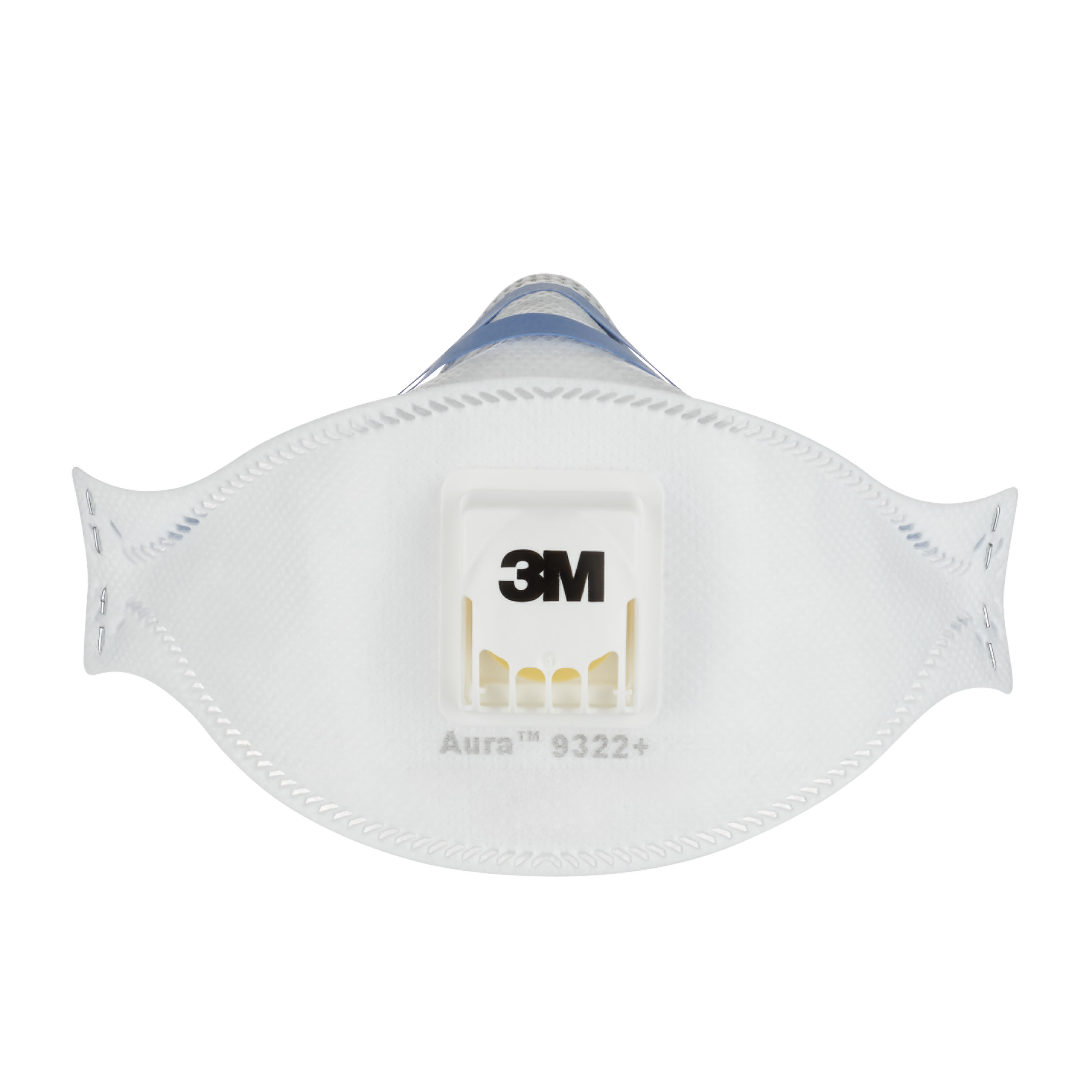 3M™ Aura™ Comfort Cool Flow™ Partikelmaske 9322+, FFP2, mit Ventil, 5er-Packung