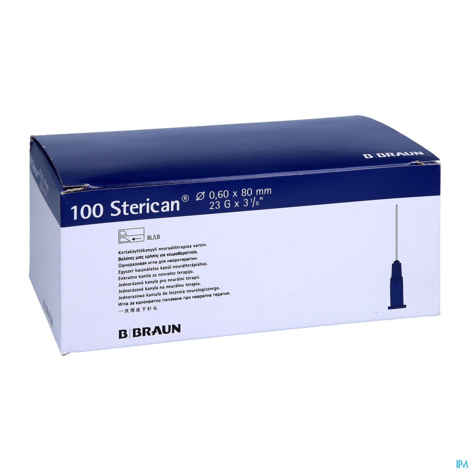 Injektionsspritzen U.zubeh. Einmalkanuelen Braun/sterican/neuralth. G23x3 1/8 0,60x80mm 46656 100st