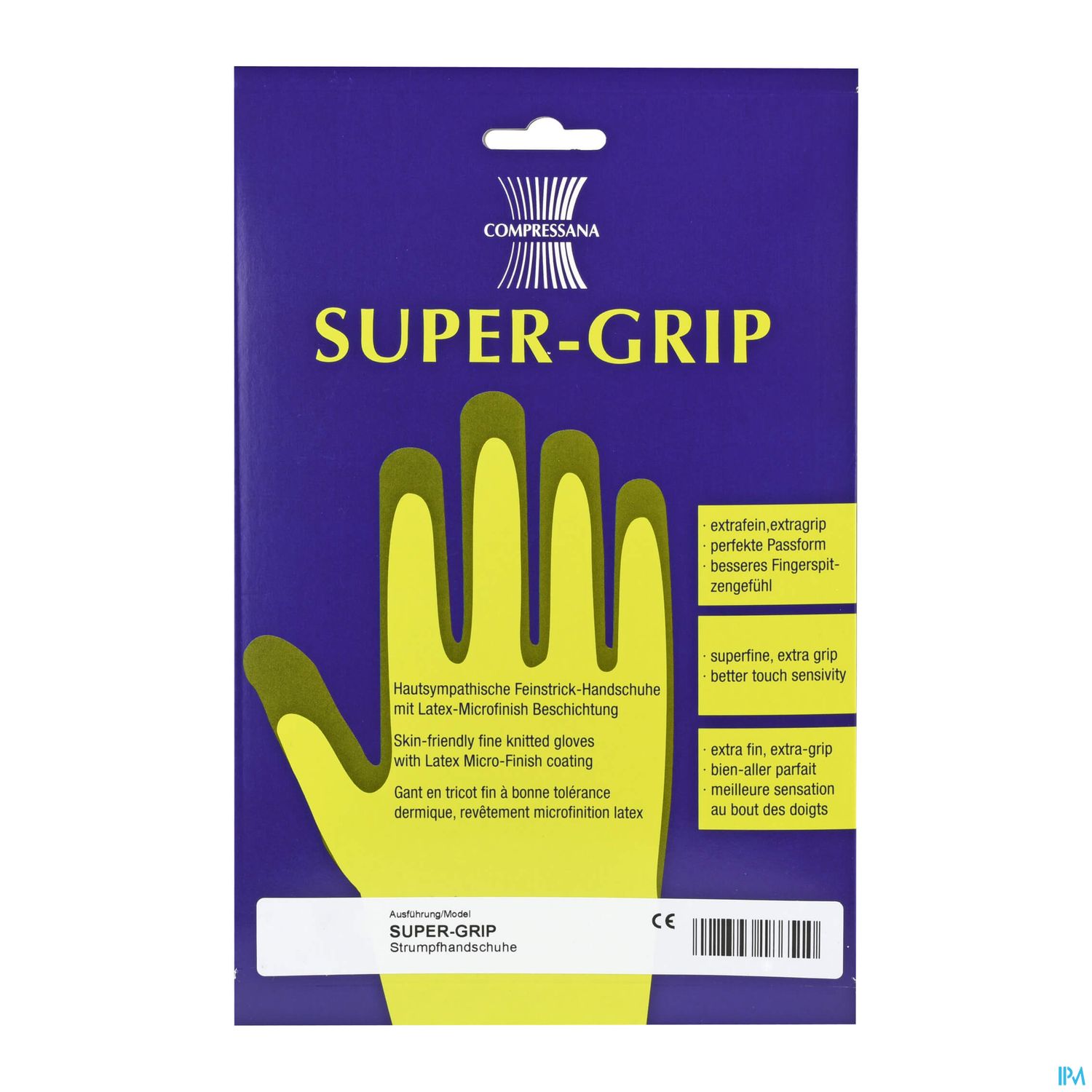 Compressana Strumpfhandschuhe Super Grip Griii/m Bis 9cm 0112 2st