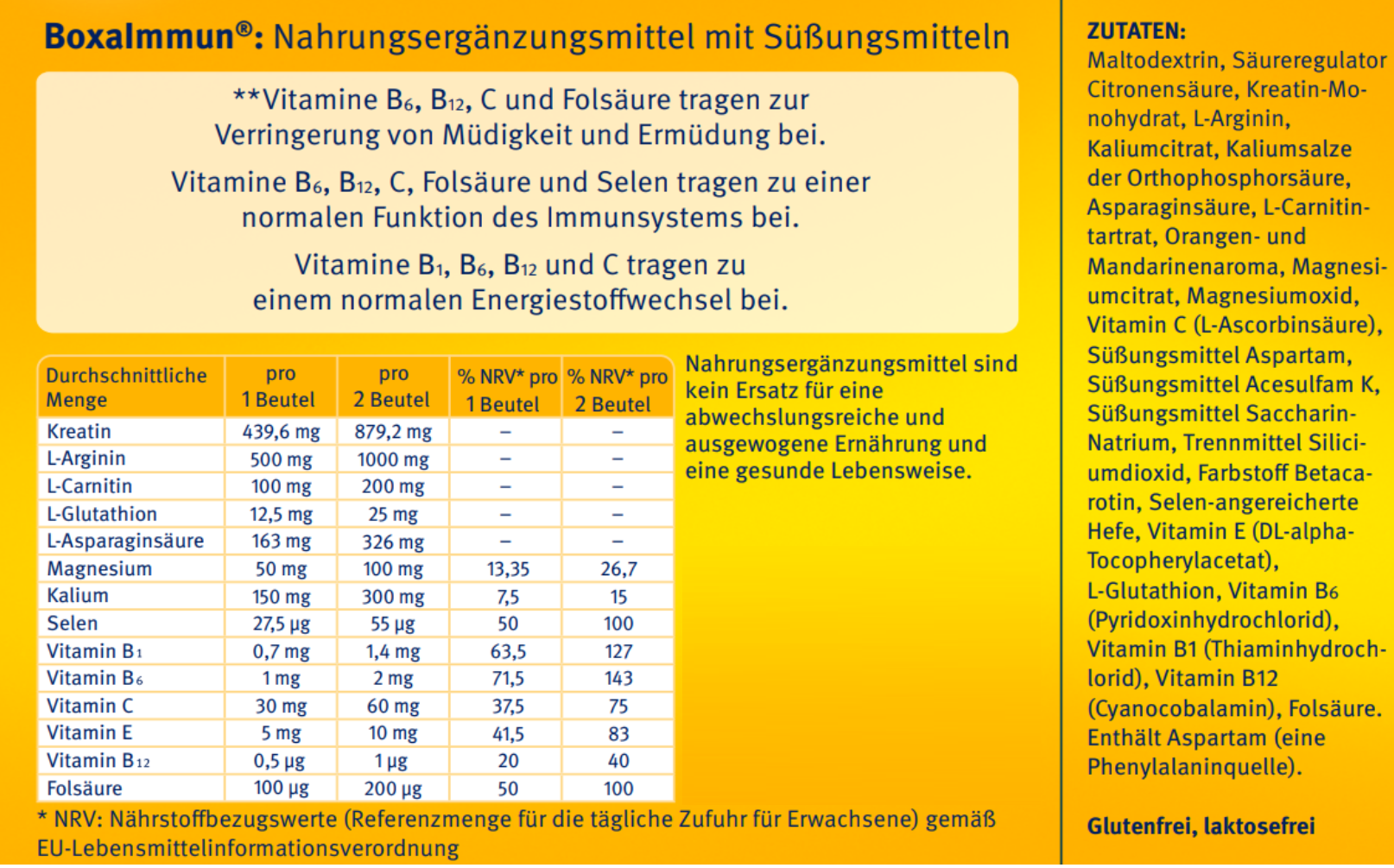 BoxaImmun® - Trinkpulver 12 Beutel