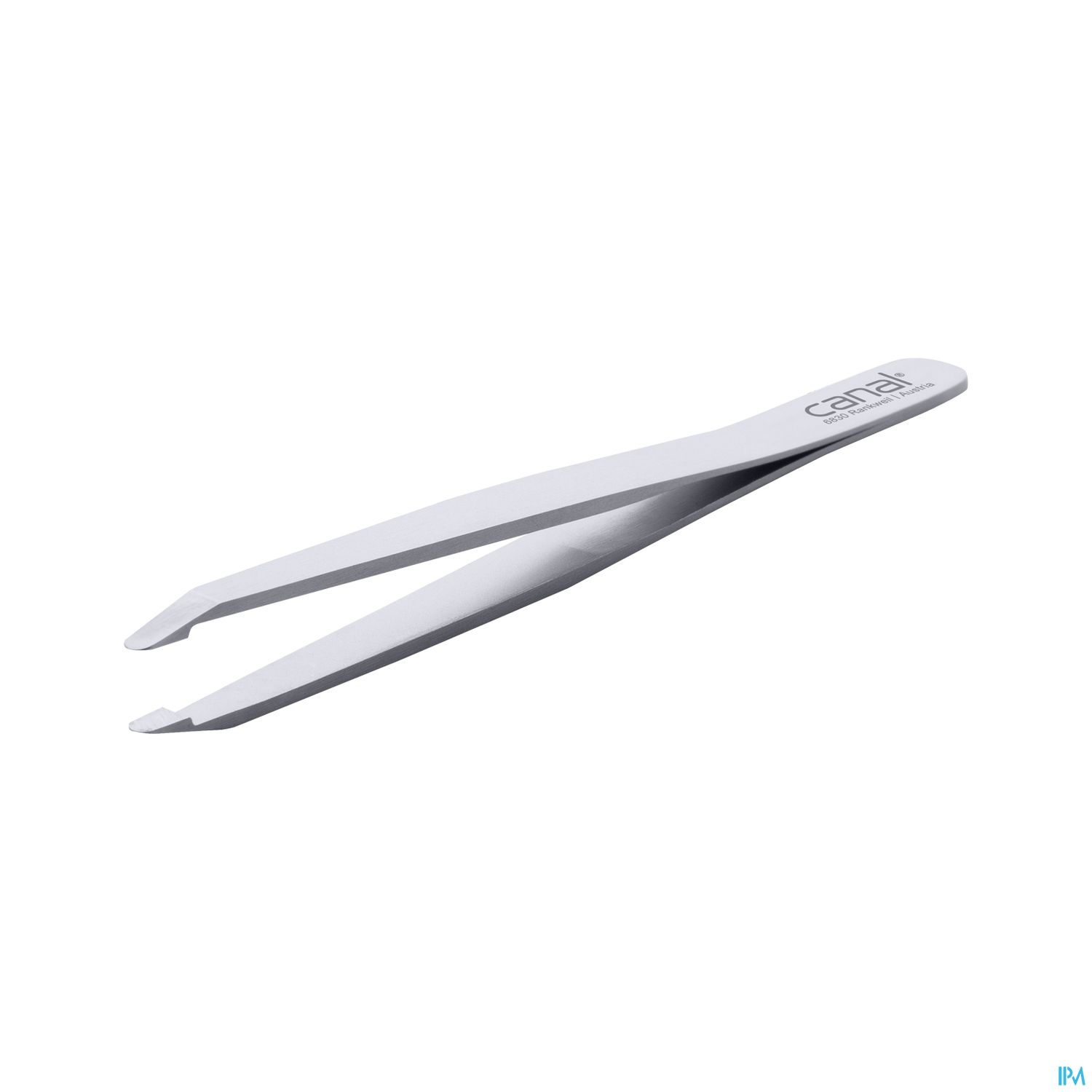 Pinzetten Canal Rostfrei Runde Spitze 9cm Satin 2077- 1st
