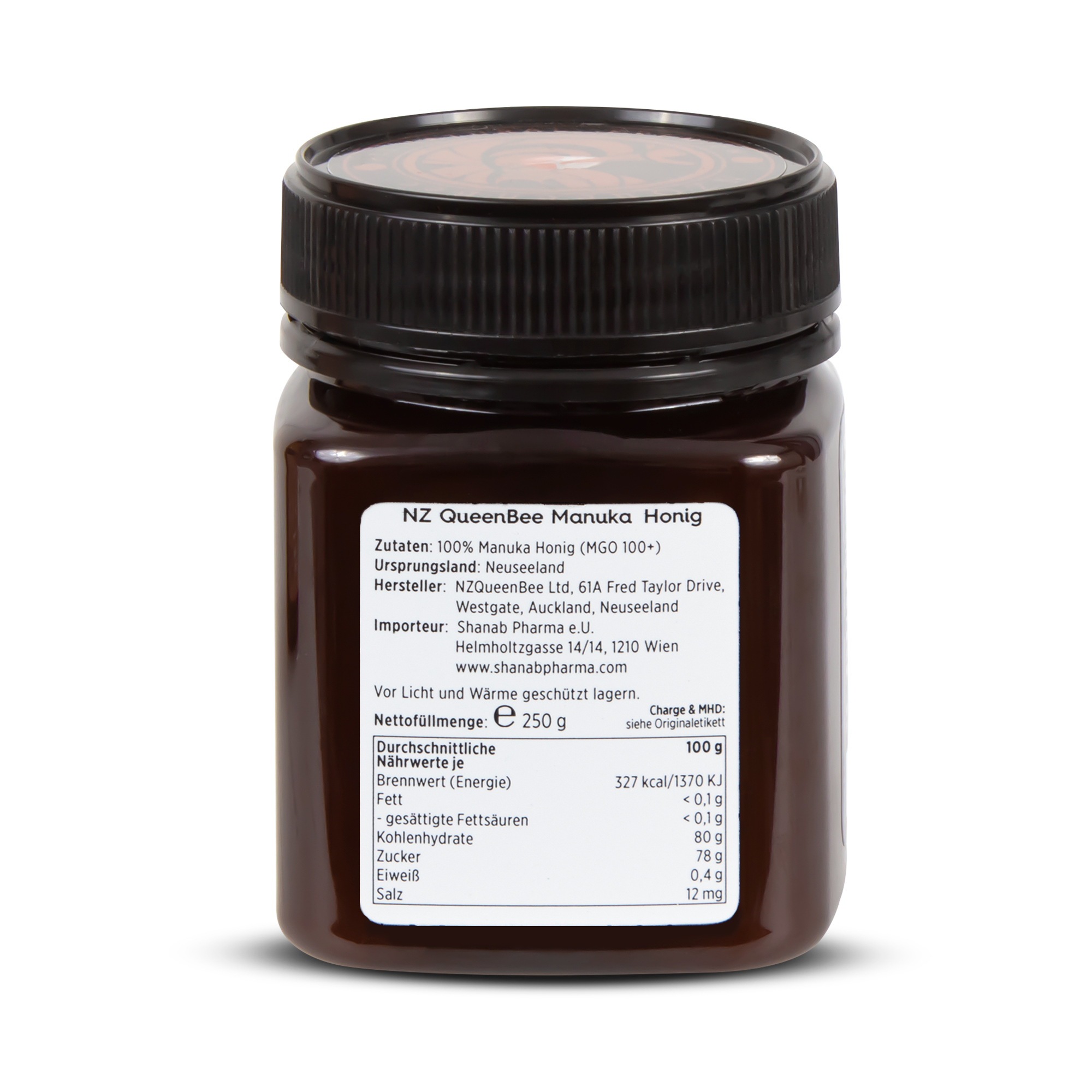 Shanab Manuka Honig MGO 100+
