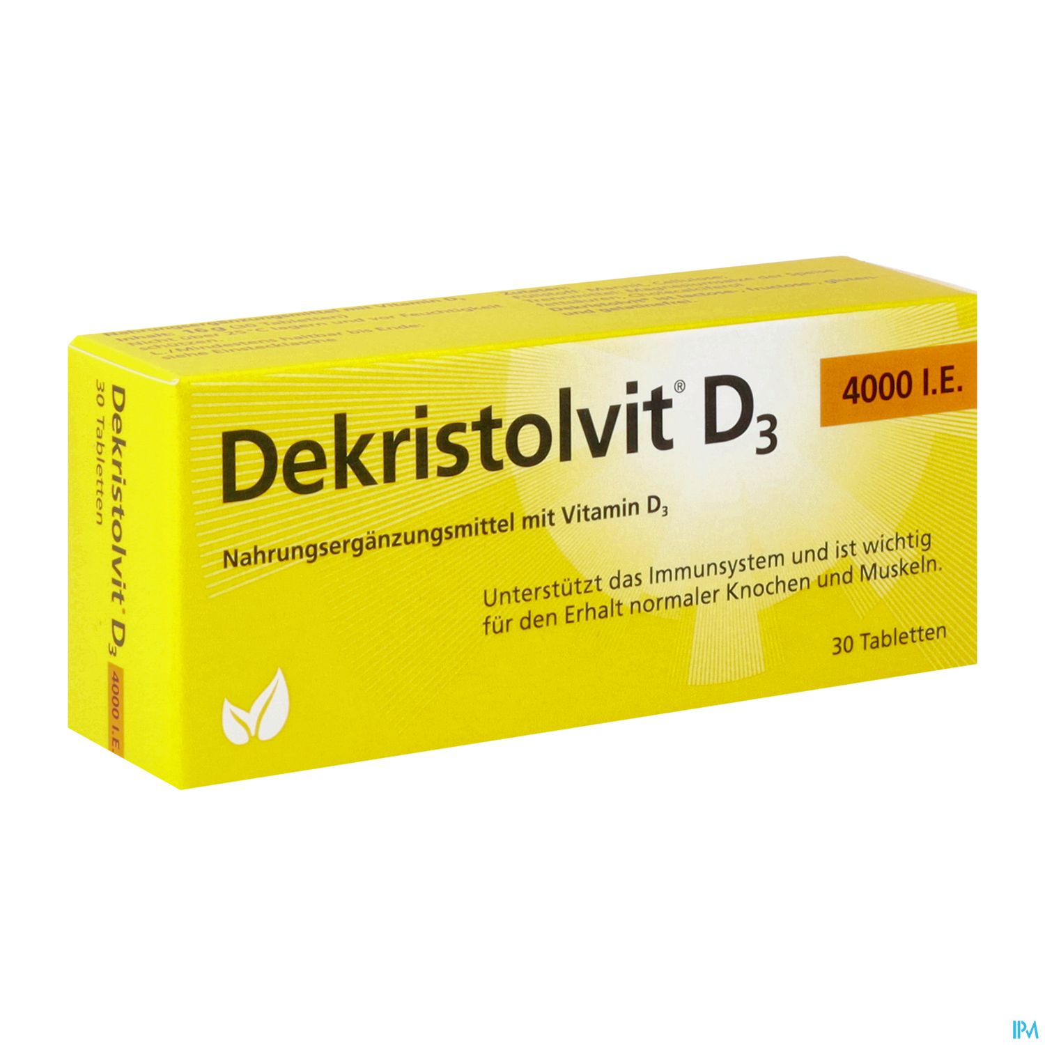 Dekristolvit D3 4000ie Tabl 30st