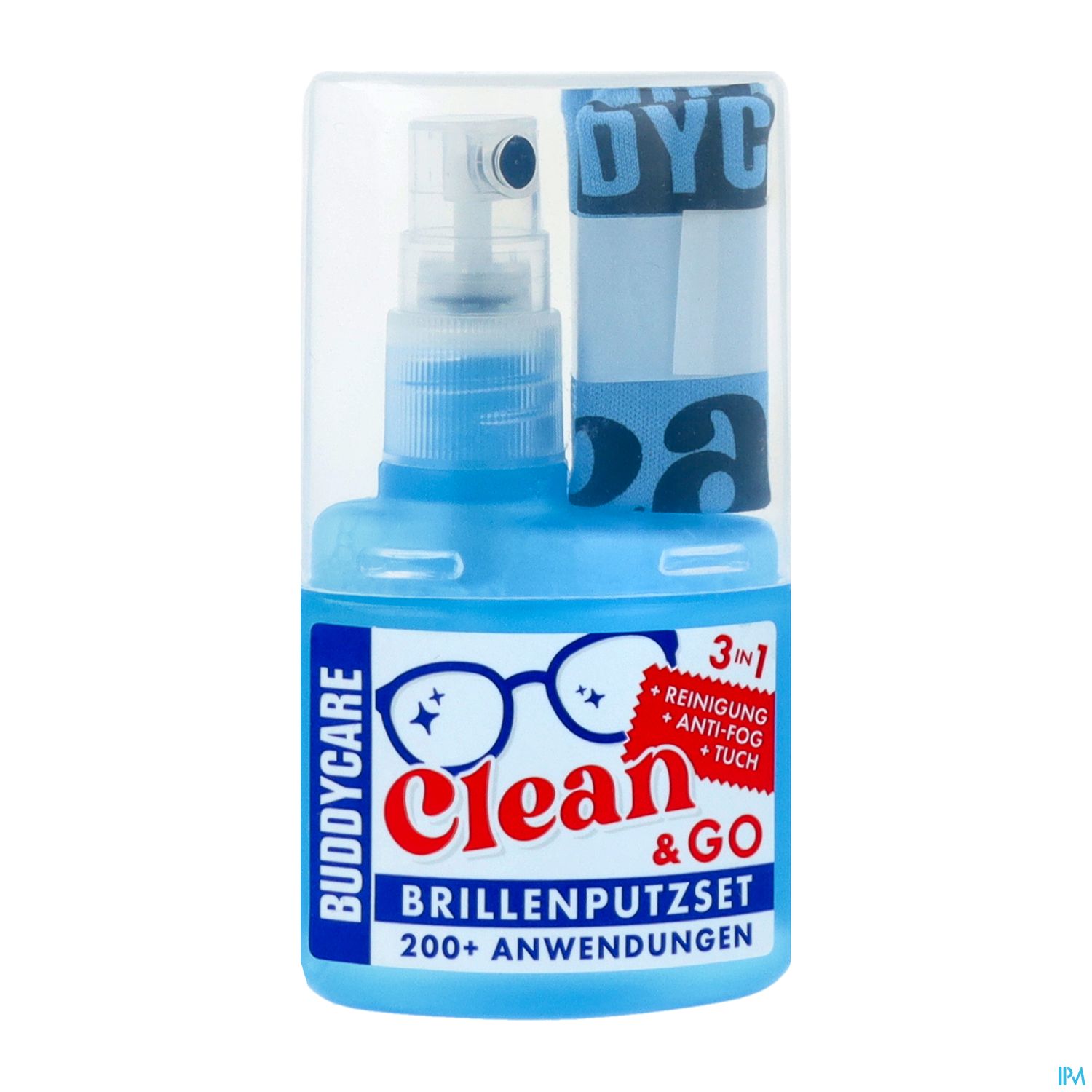 Buddycare Clean And Go Brillenputzset +antifog +reinigungstuch 1st