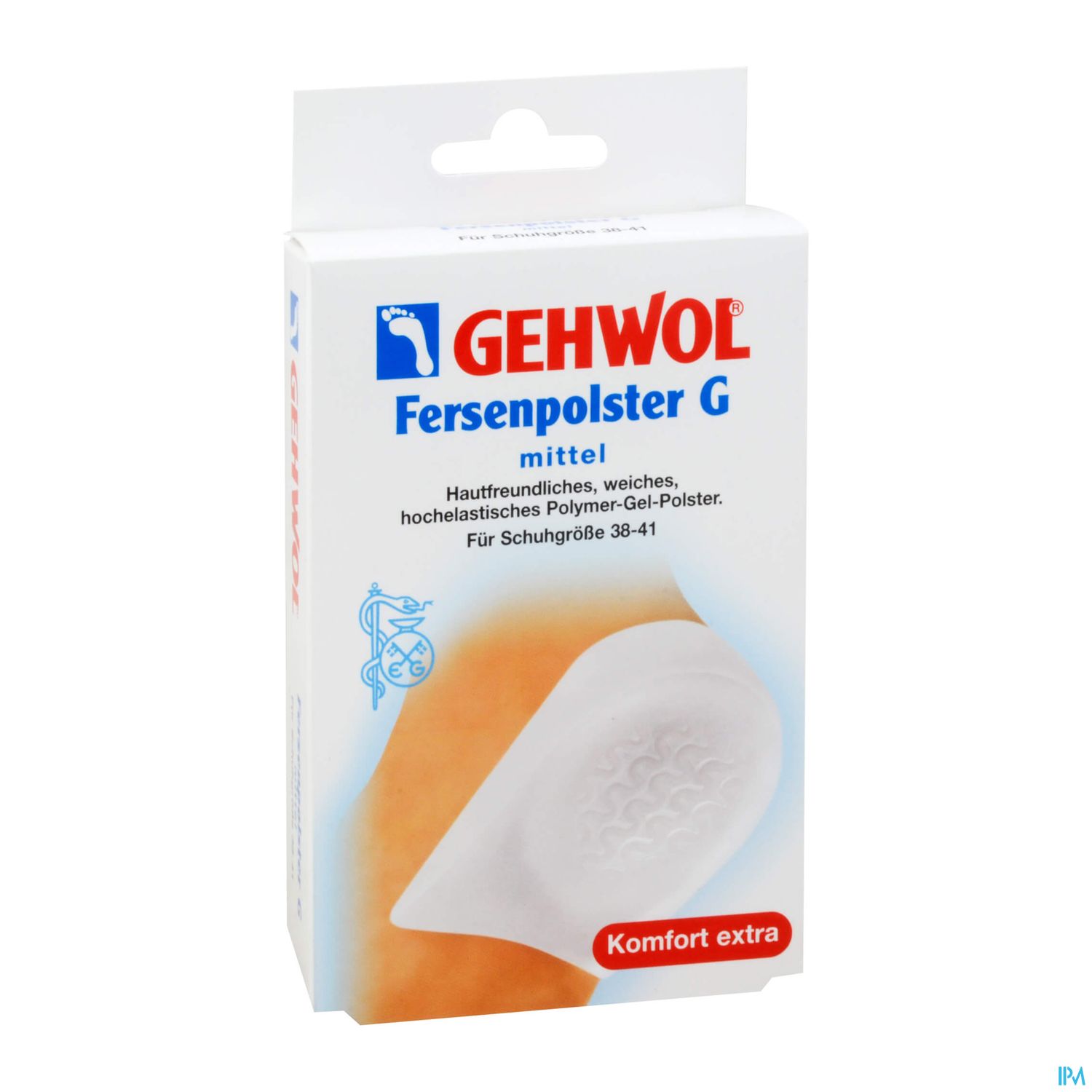Fersenpolster Gehwol G Mittel Gr.38-41 Nr 64198 2st