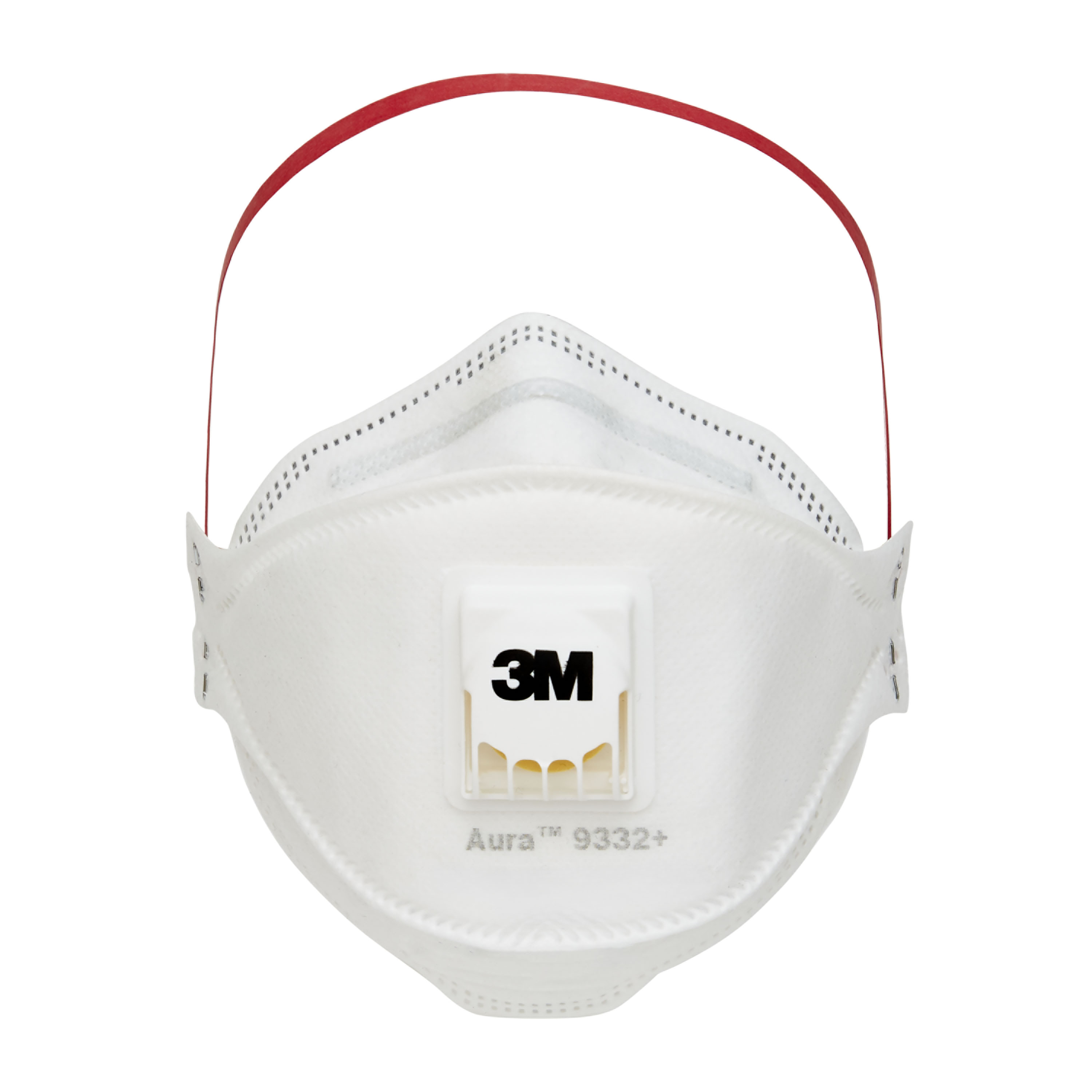 3M™ Aura™ Comfort Cool Flow™ Partikelmaske 9332+, FFP3, mit Ventil, 5er-Packung