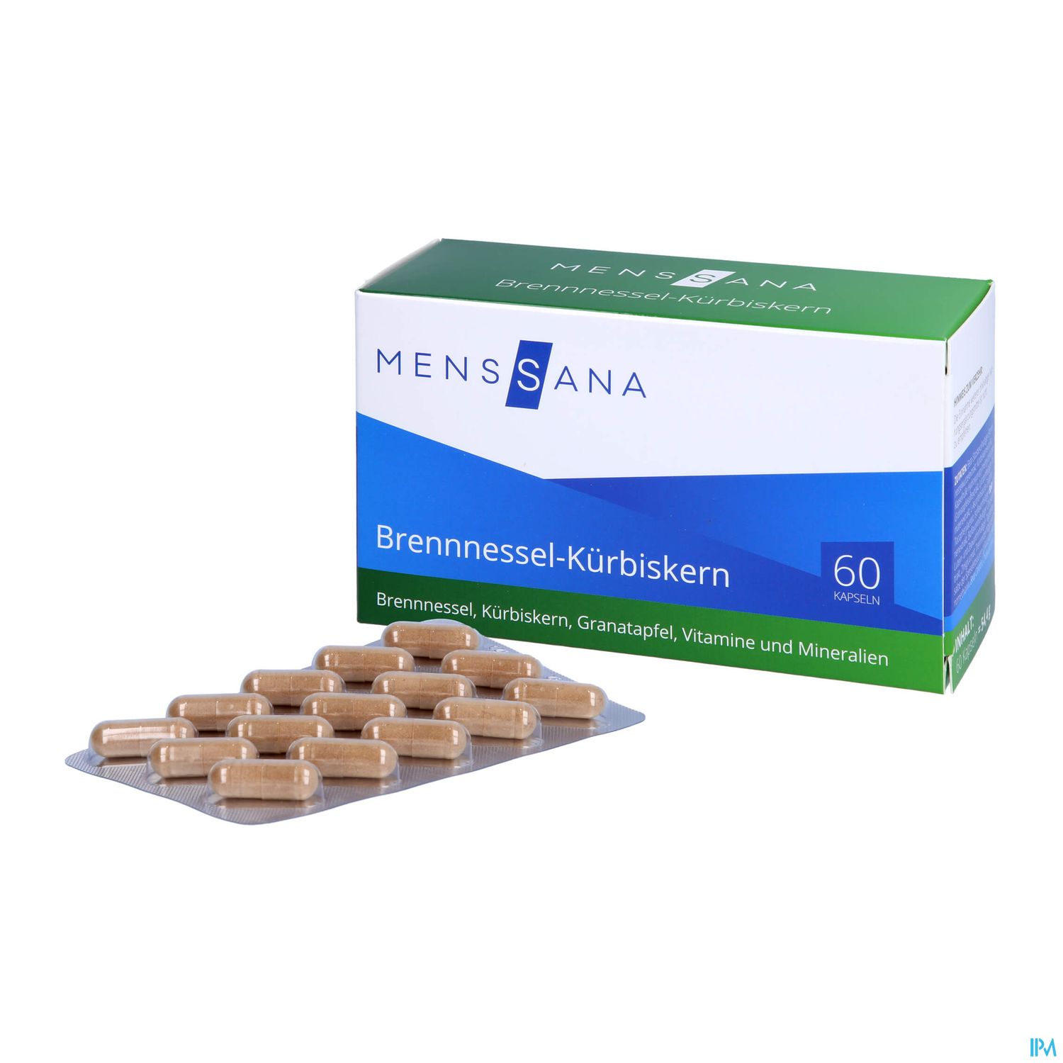 Brennnessel Kapseln -menssana +kuerbiskern 60st