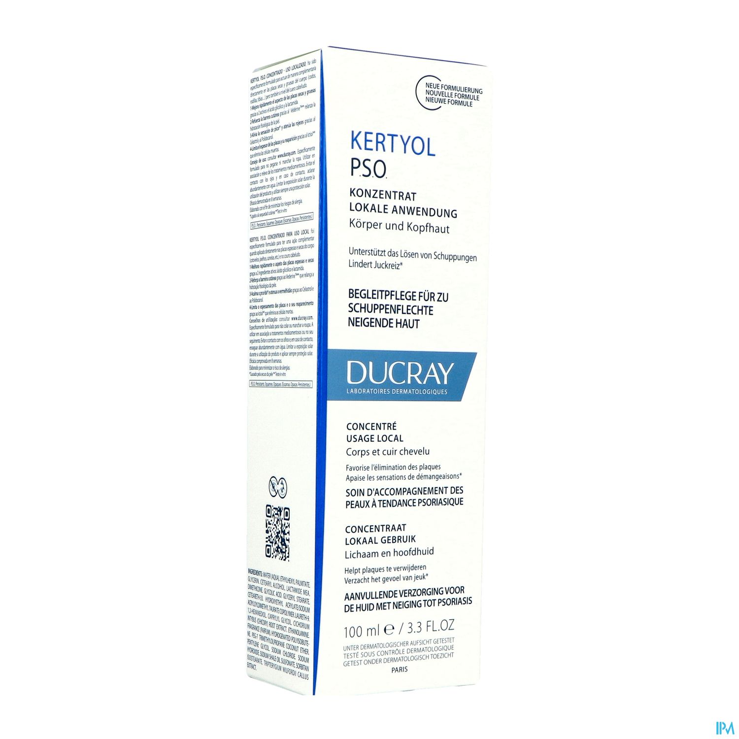 Ducray Kertyol P.s.o. Konzentrat Zur Lokalen Anwendung Bei Psoriasis 100ml