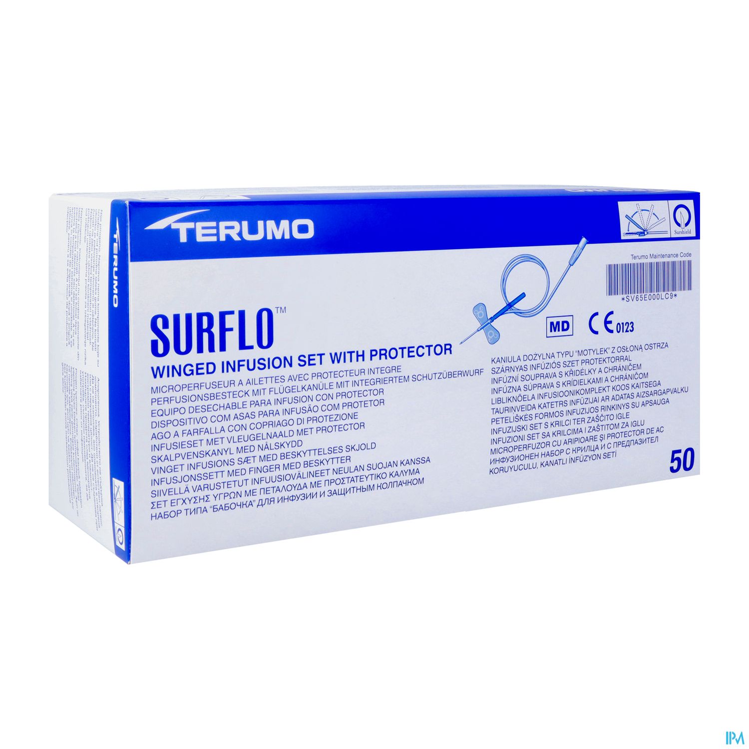Injektionsspritzen U.zubeh. Butterfly/safety Perfusionsbesteck Surshield Surflo 21g 0,8x 50st