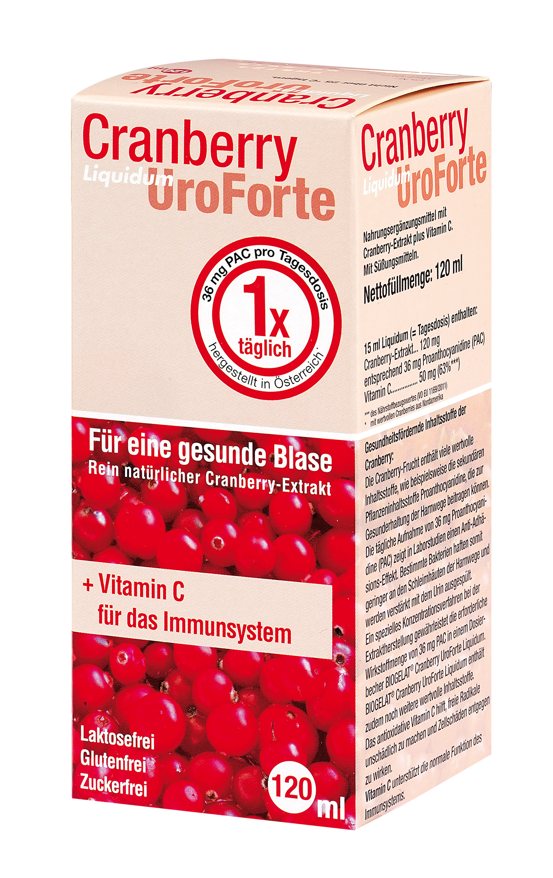 BIOGELAT CRANBERRY UroForte-Liquidum