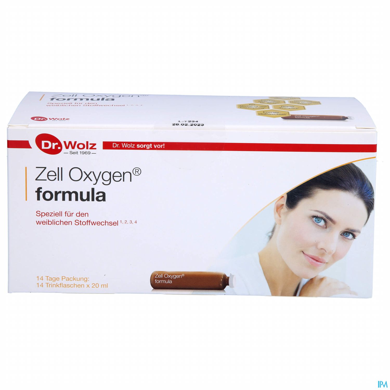 Zell Oxygen Dr.wolz Trink-ampullen Formula Nr.60614 14x20 280ml