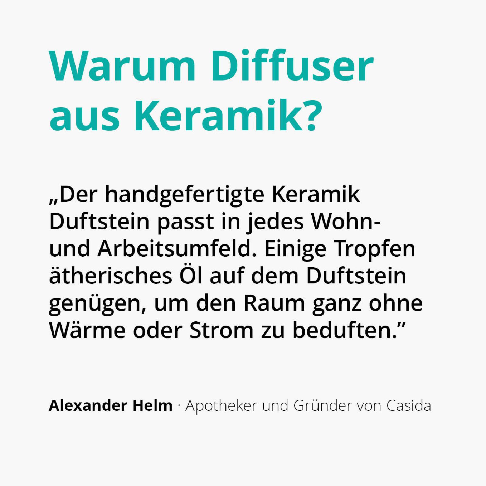 Duftstein aus Keramik