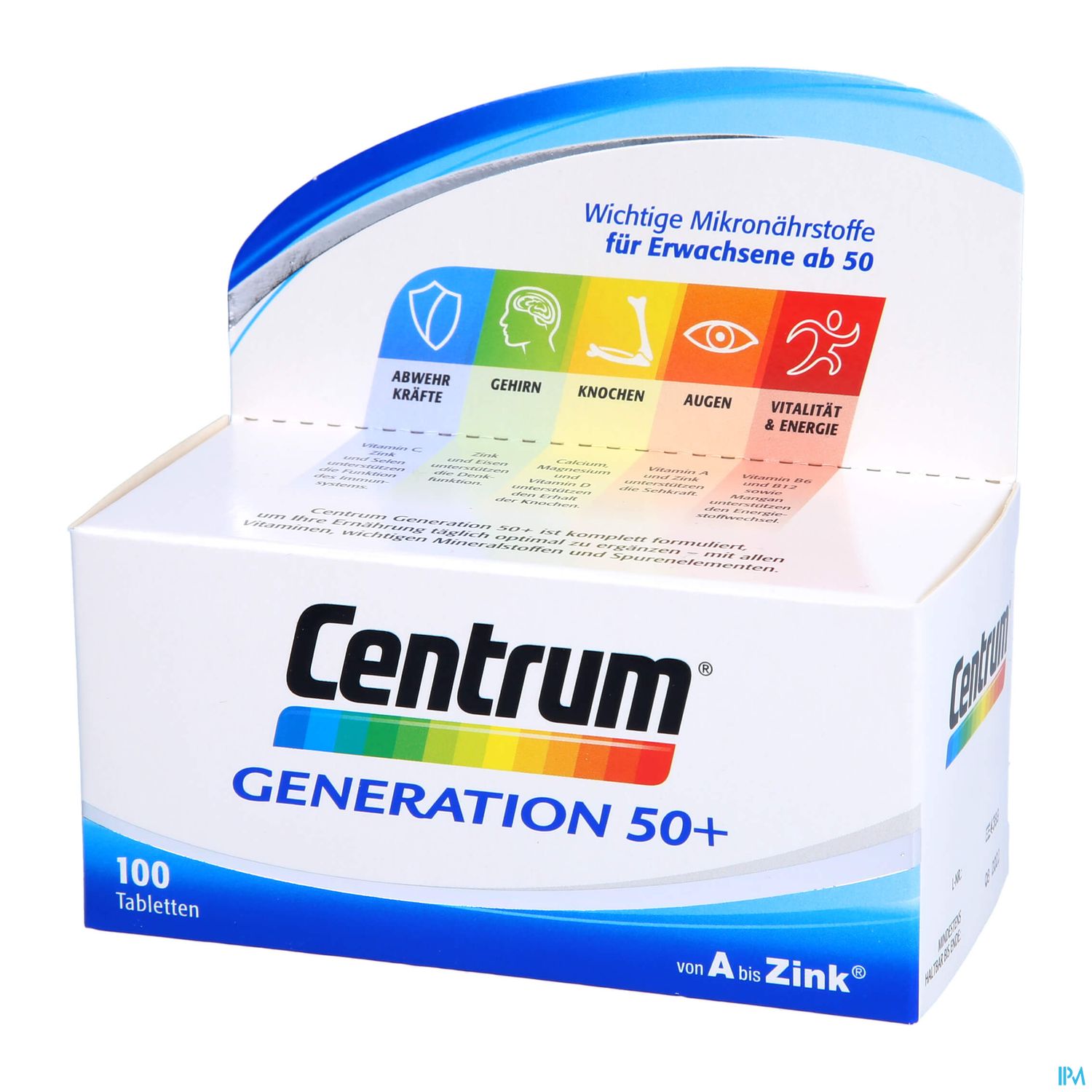 Centrum Tabl Generation 50+ 100st