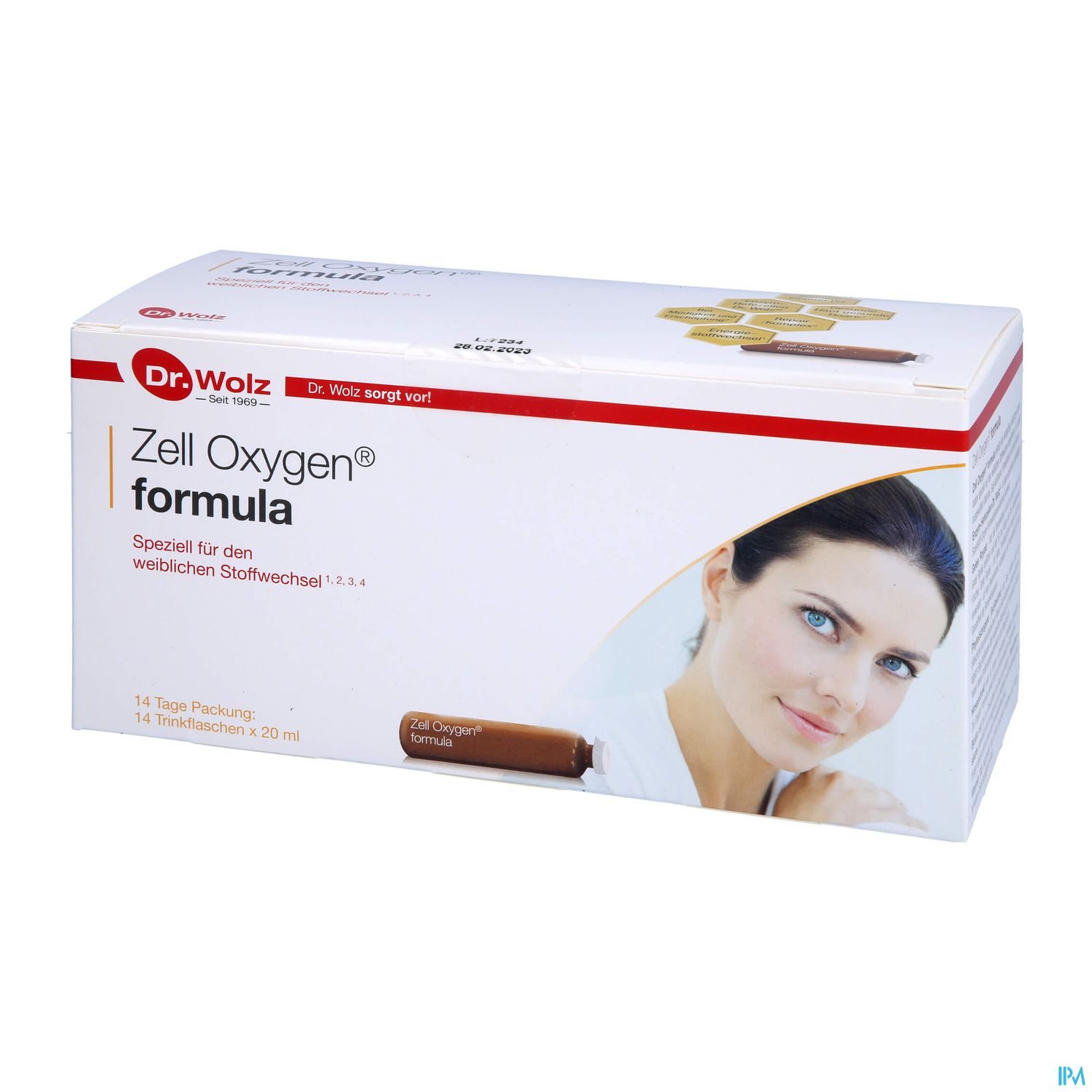 Zell Oxygen Dr.wolz Trink-ampullen Formula Nr.60614 14x20 280ml