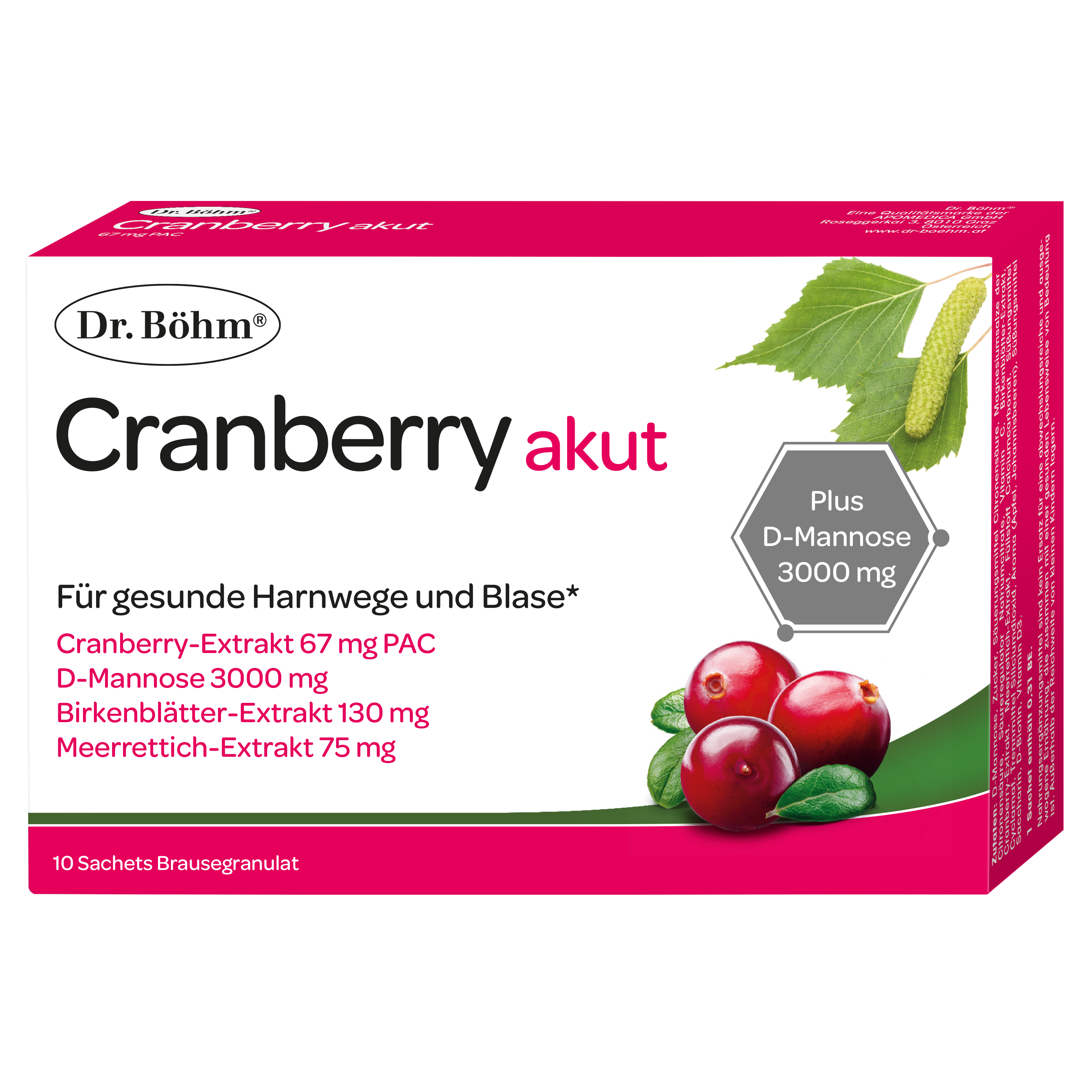 Dr. Böhm Cranberry akut