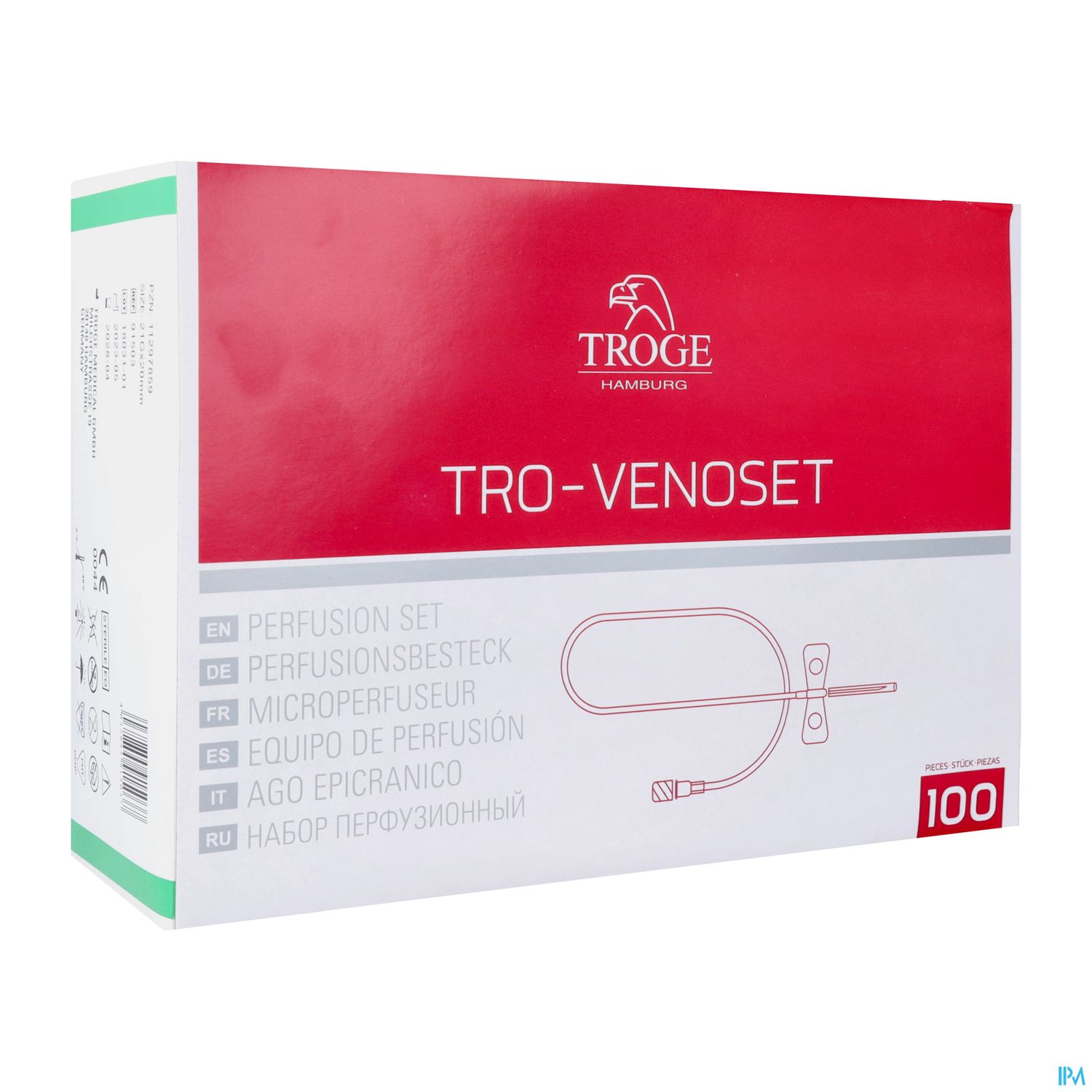 Injektionsspritzen U.zubeh. Butterfly Perfusionsbesteck Tro-venoset 21g 100st