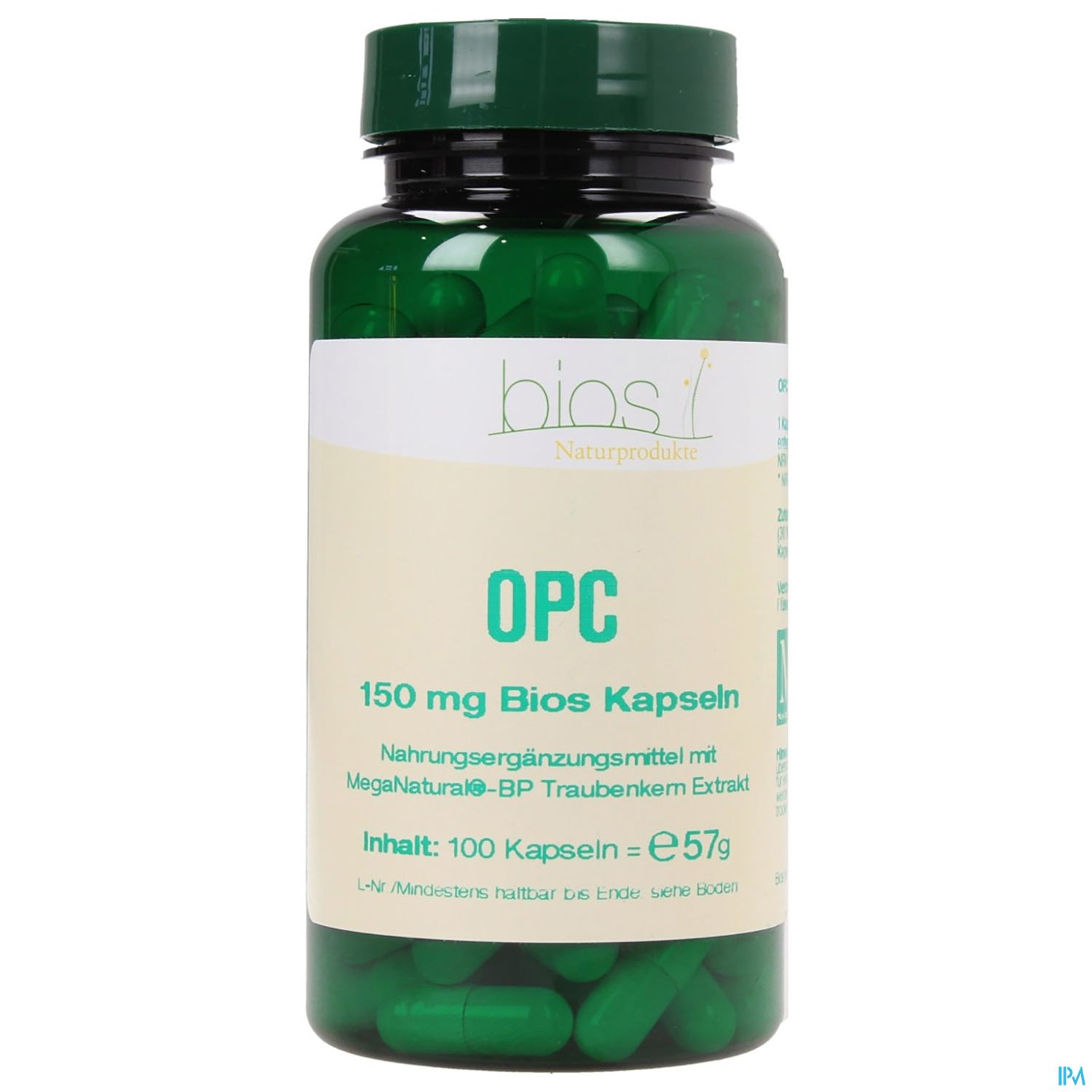 Bios Opc 150mg 100 Kapseln