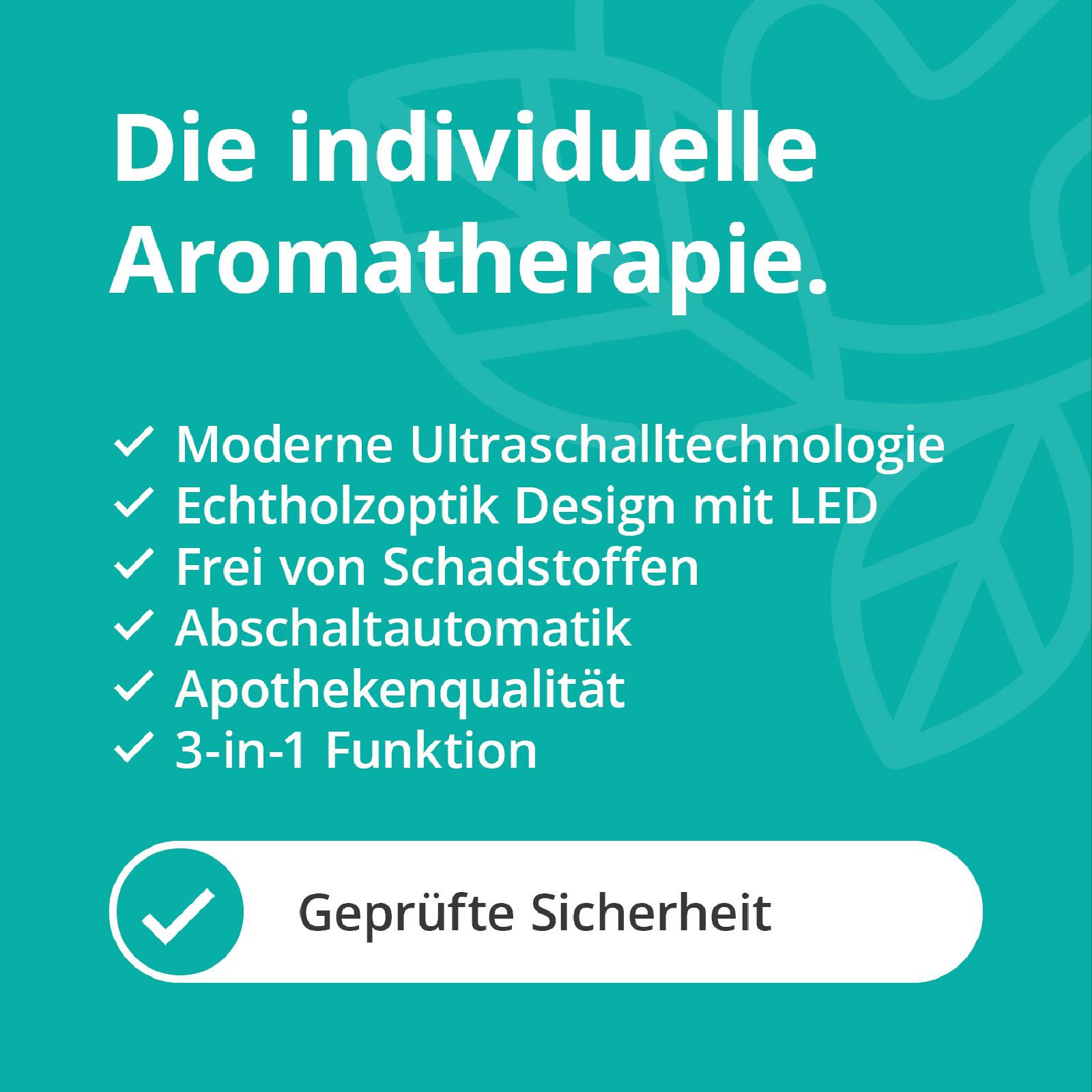 Aroma Diffusor für ätherische Öle mit LED Licht