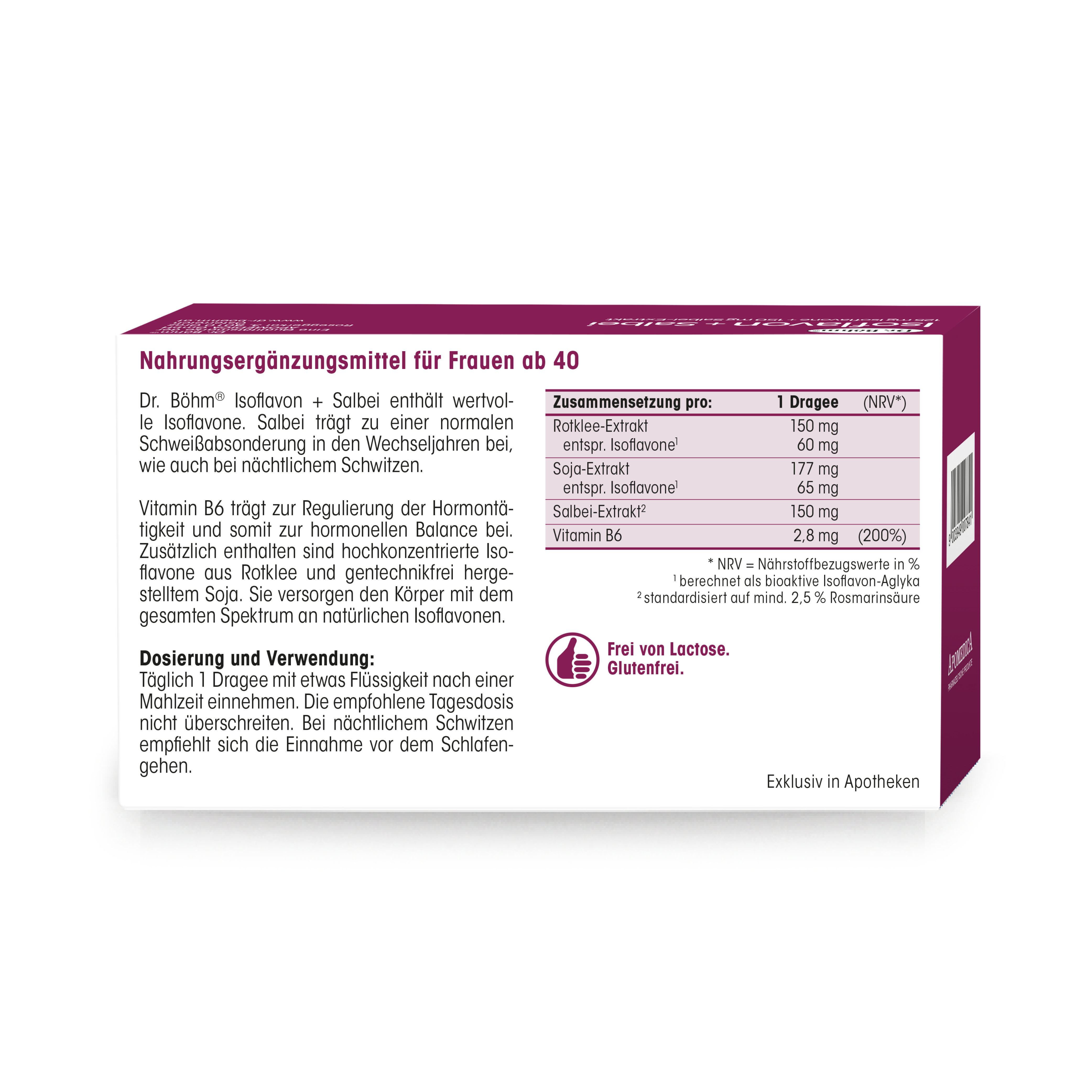 Dr. Böhm® Isoflavon + Salbei