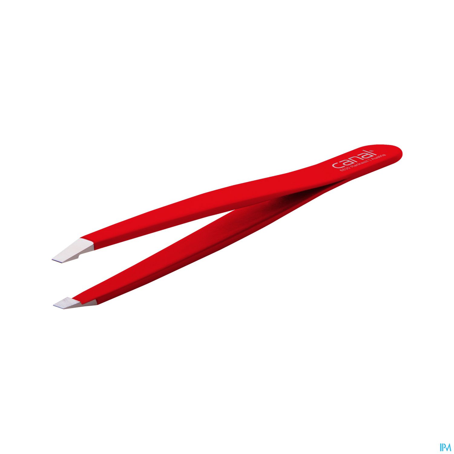 Pinzetten Canal Rostfrei/gerade 9cm Rot 2016- 1st