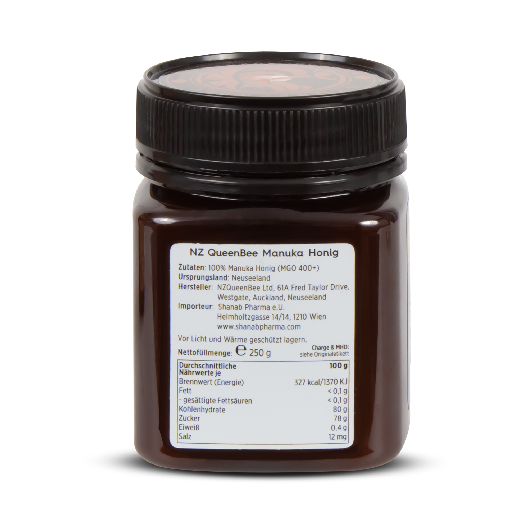Shanab Manuka Honig MGO 400+