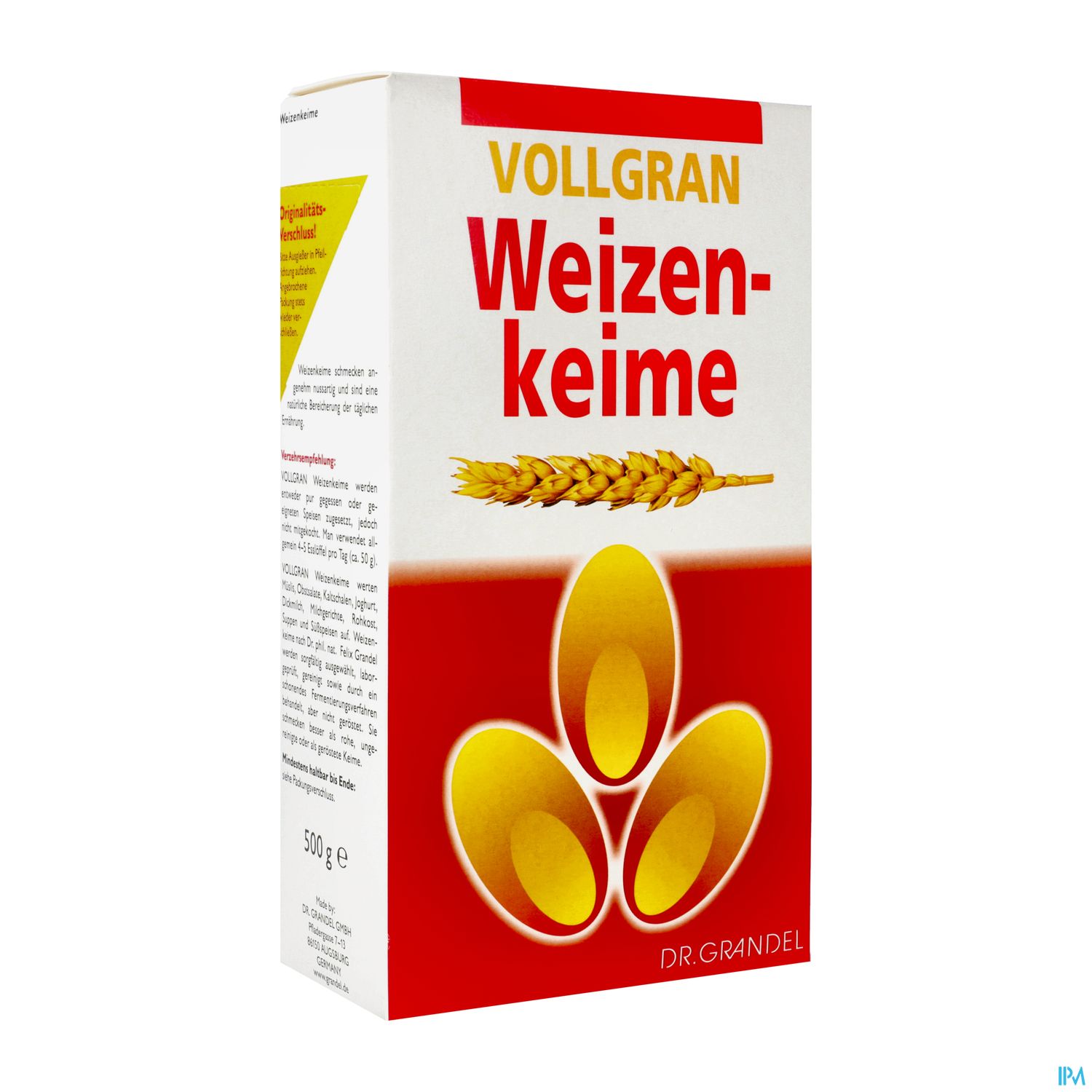 Weizenkeime Dr.grandel Nr 1215 500g