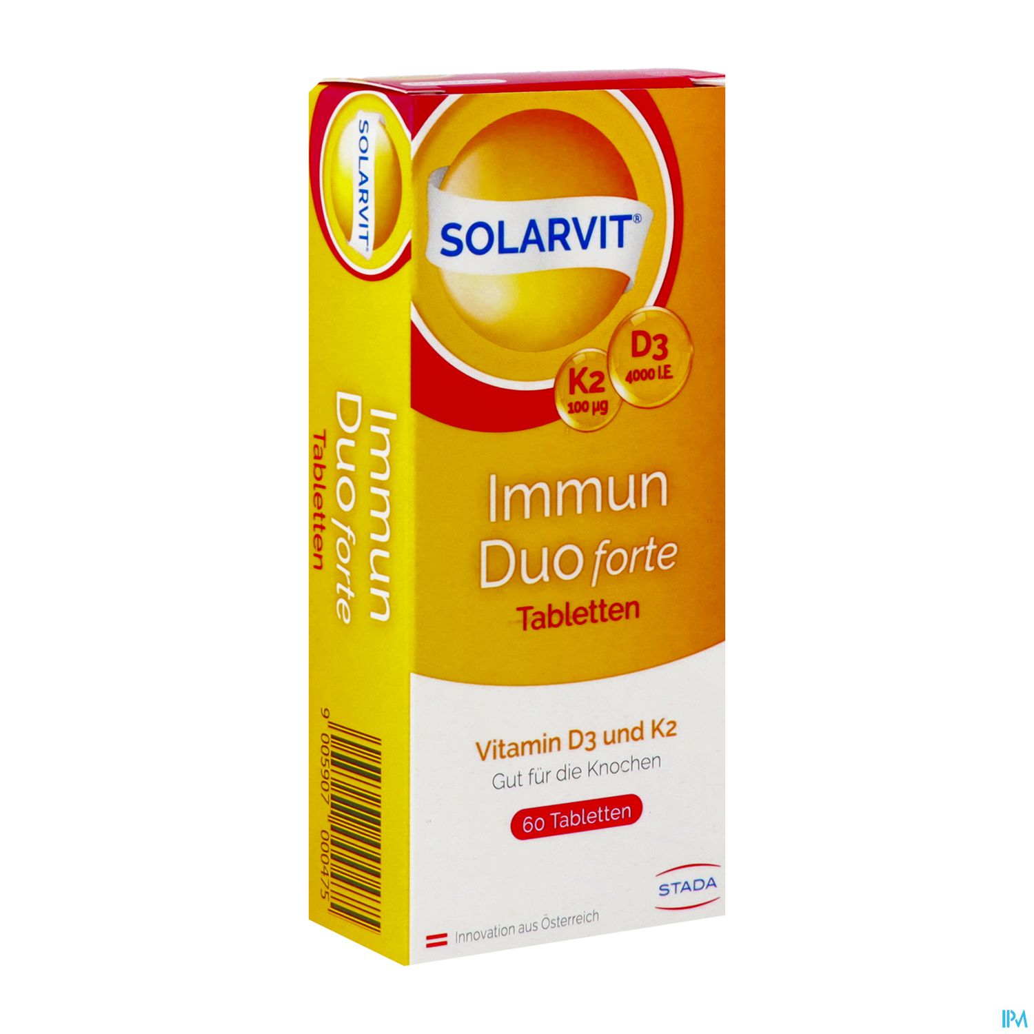 D3 Tabl Solarvit K2 Immun Duo Forte 60st