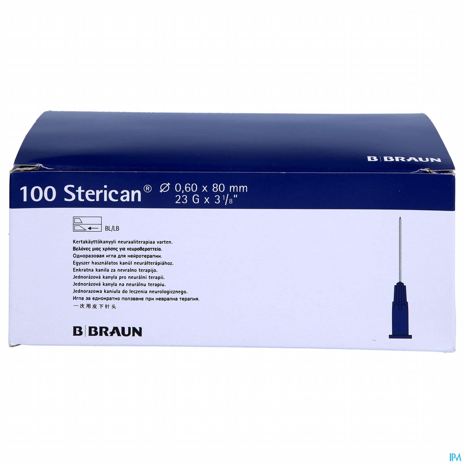 Injektionsspritzen U.zubeh. Einmalkanuelen Braun/sterican/neuralth. G23x3 1/8 0,60x80mm 46656 100st