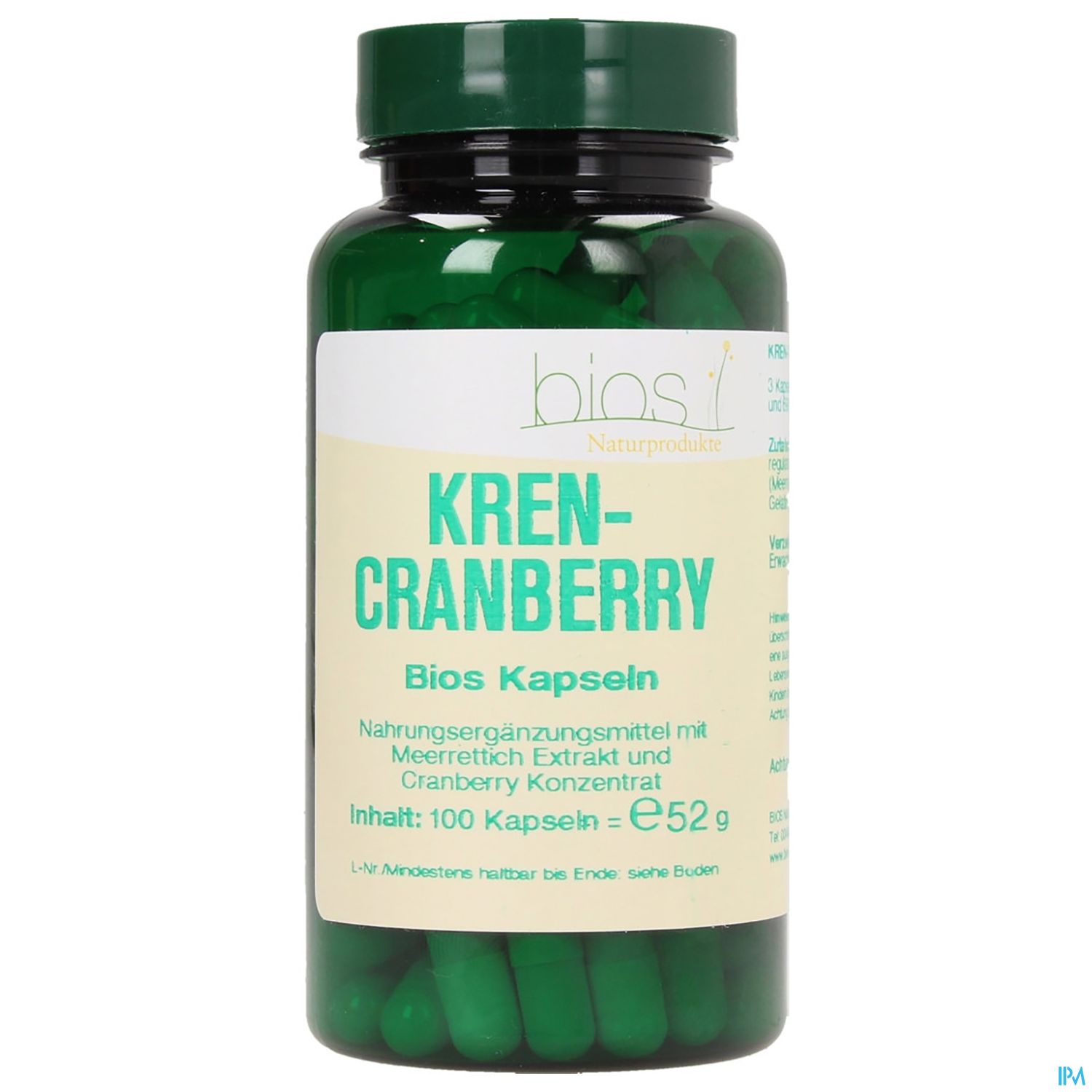 Bios Kren-cranberry 100 Kapseln