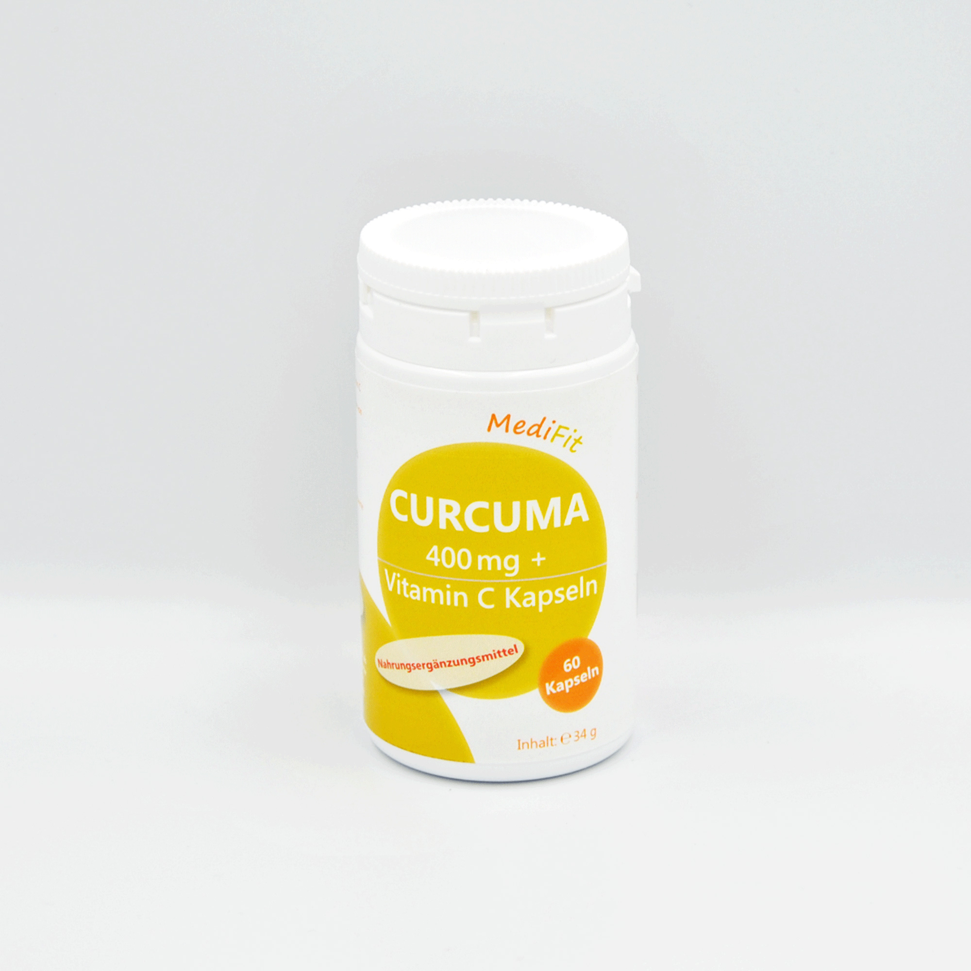 Curcuma 400 mg + Vitamin C Kapseln