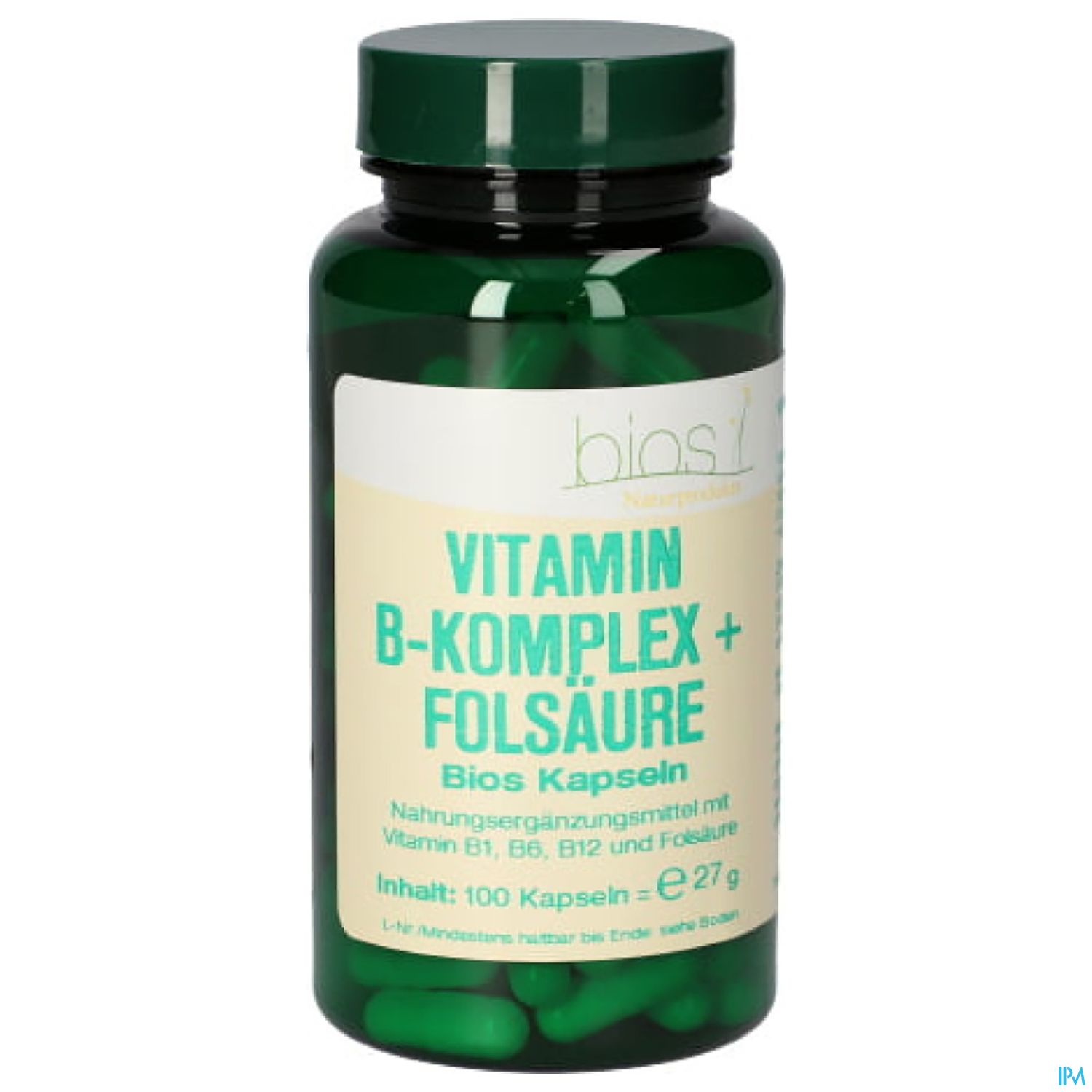 Bios Vitamin B Komplex + Folsäure 100 Kapseln