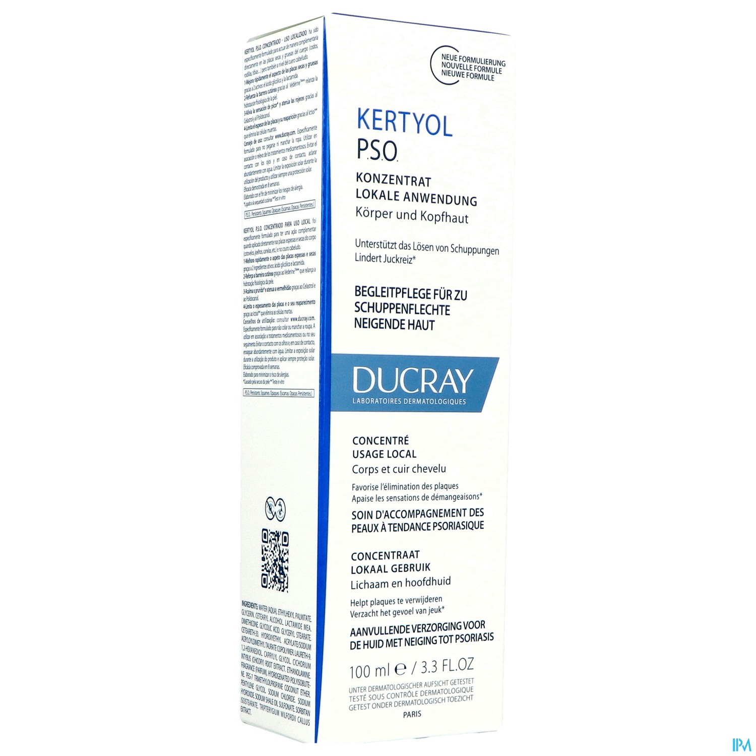 Ducray Kertyol P.s.o. Konzentrat Zur Lokalen Anwendung Bei Psoriasis 100ml