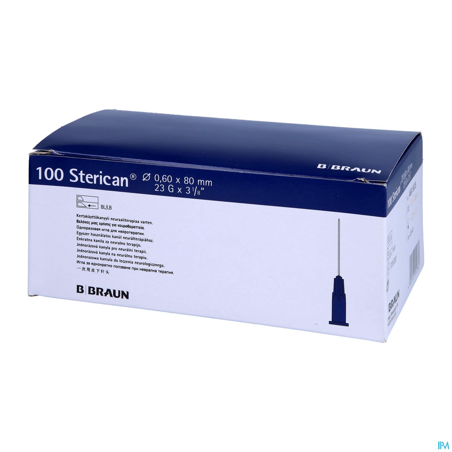 Injektionsspritzen U.zubeh. Einmalkanuelen Braun/sterican/neuralth. G23x3 1/8 0,60x80mm 46656 100st