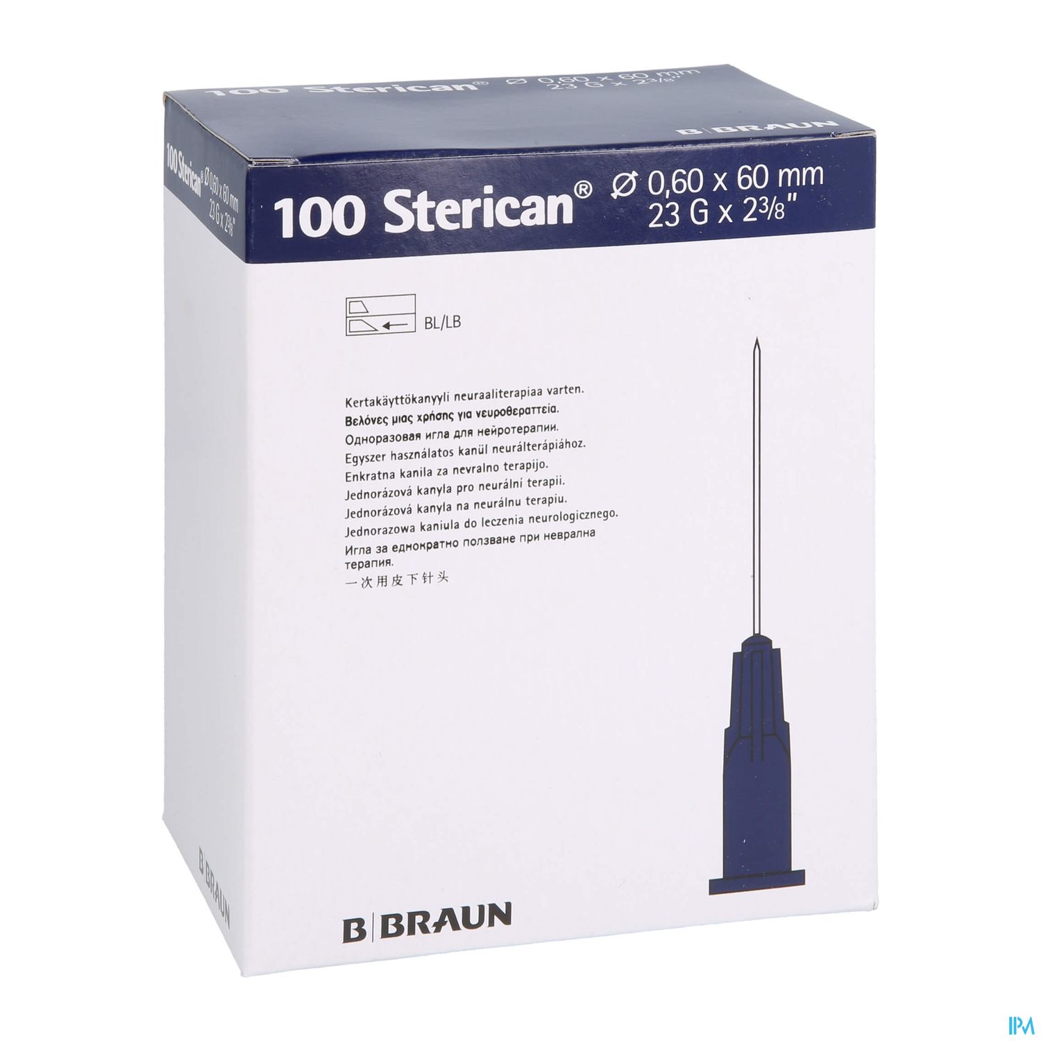 Injektionsspritzen U.zubeh. Einmalkanuelen Braun/sterican/neuralth. G23x2 3/8 0,6x60mm 46656 100st
