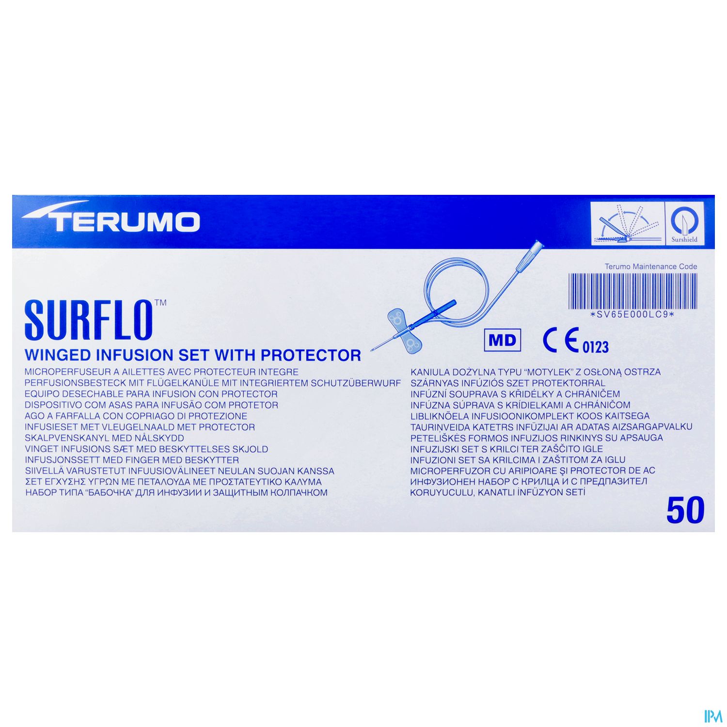 Injektionsspritzen U.zubeh. Butterfly/safety Perfusionsbesteck Surshield Surflo 21g 0,8x 50st