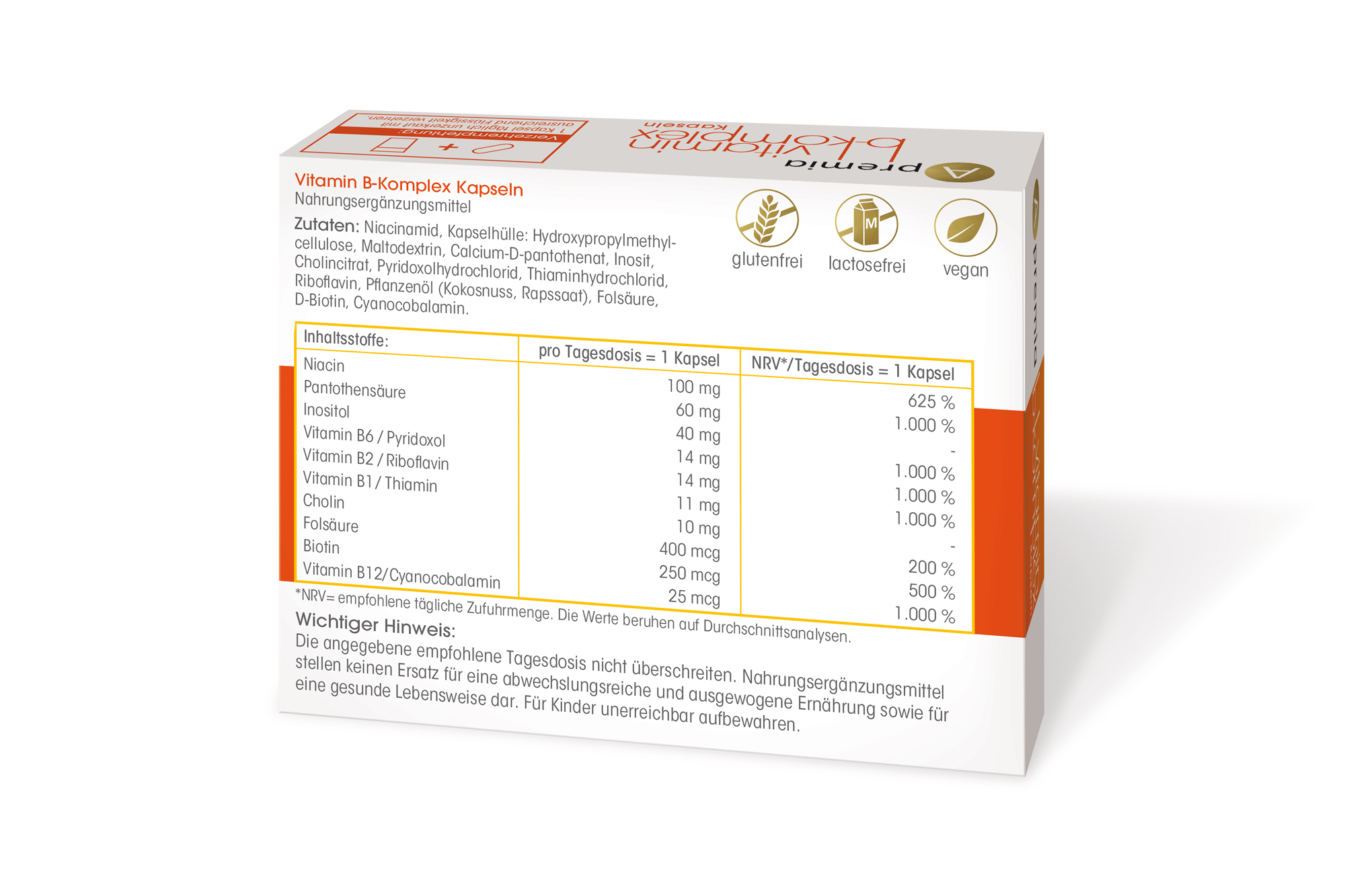 Apremia Vitamin B-Komplex Kapseln