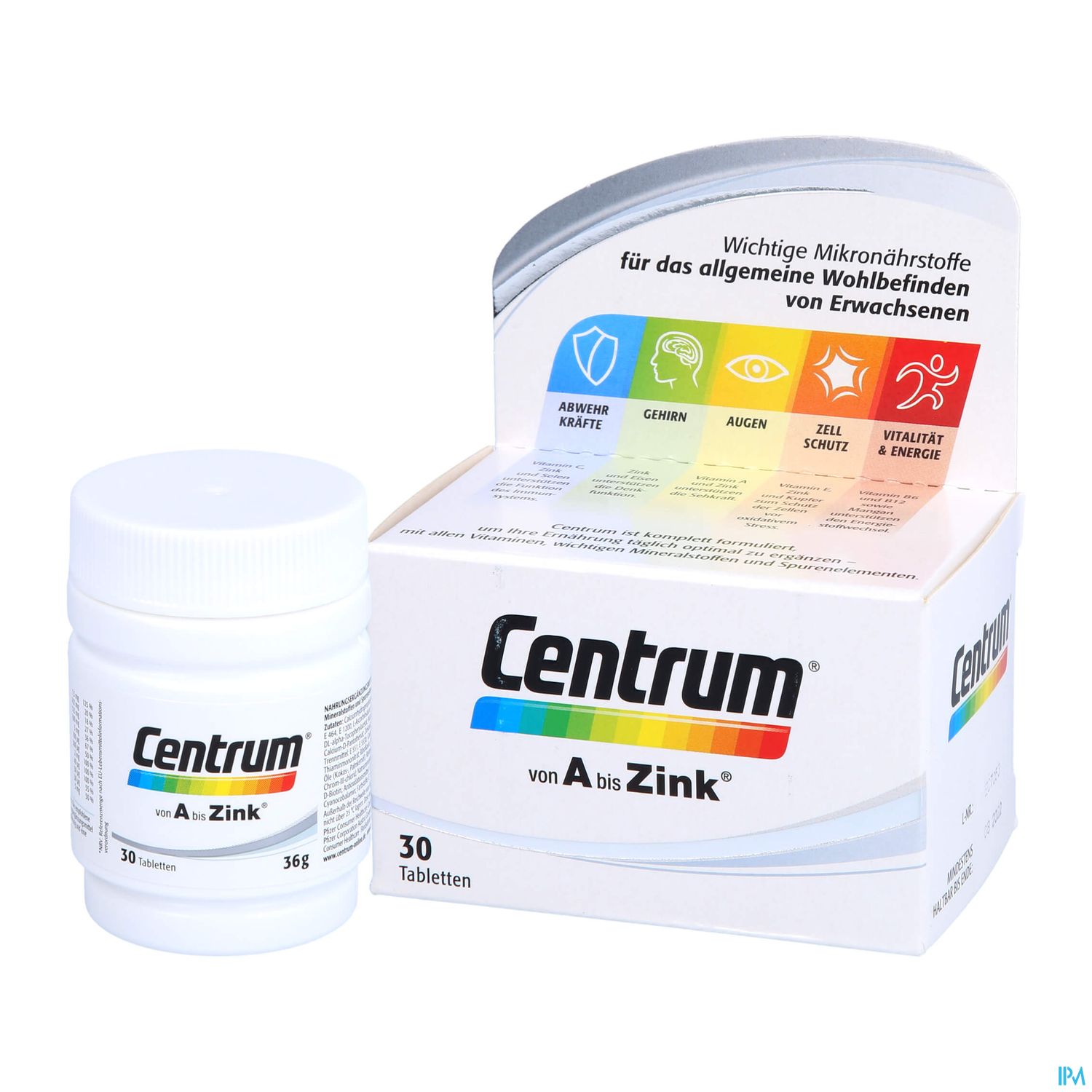 Centrum Tabl A-zink 30st