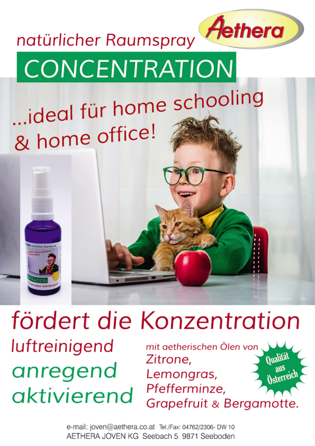 Concentration Raumspray 50 ml