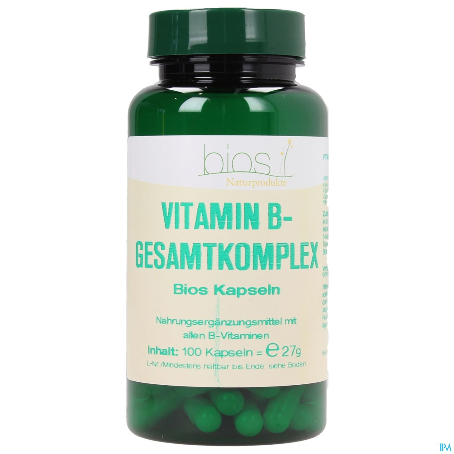 Bios Vitamin B Gesamtkomplex 100 Kapseln