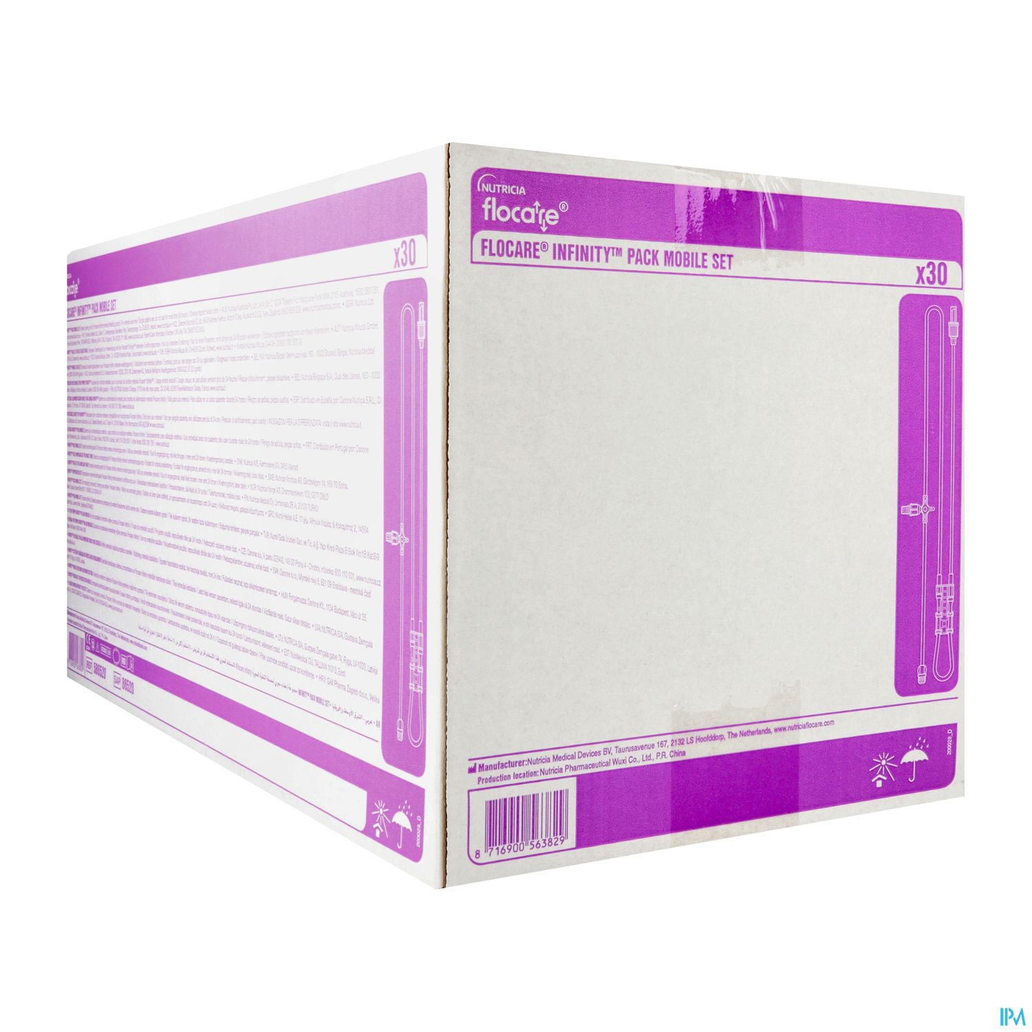 Flocare Packset/ueberleitgeraet Enfit Infinity Mobil 30st