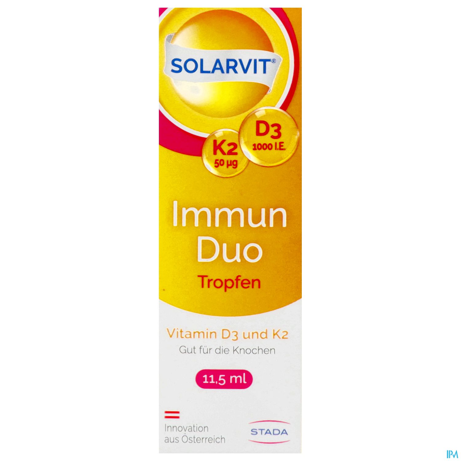 D3 Tropfen Solarvit K2 Immun Duo Forte 11,5ml