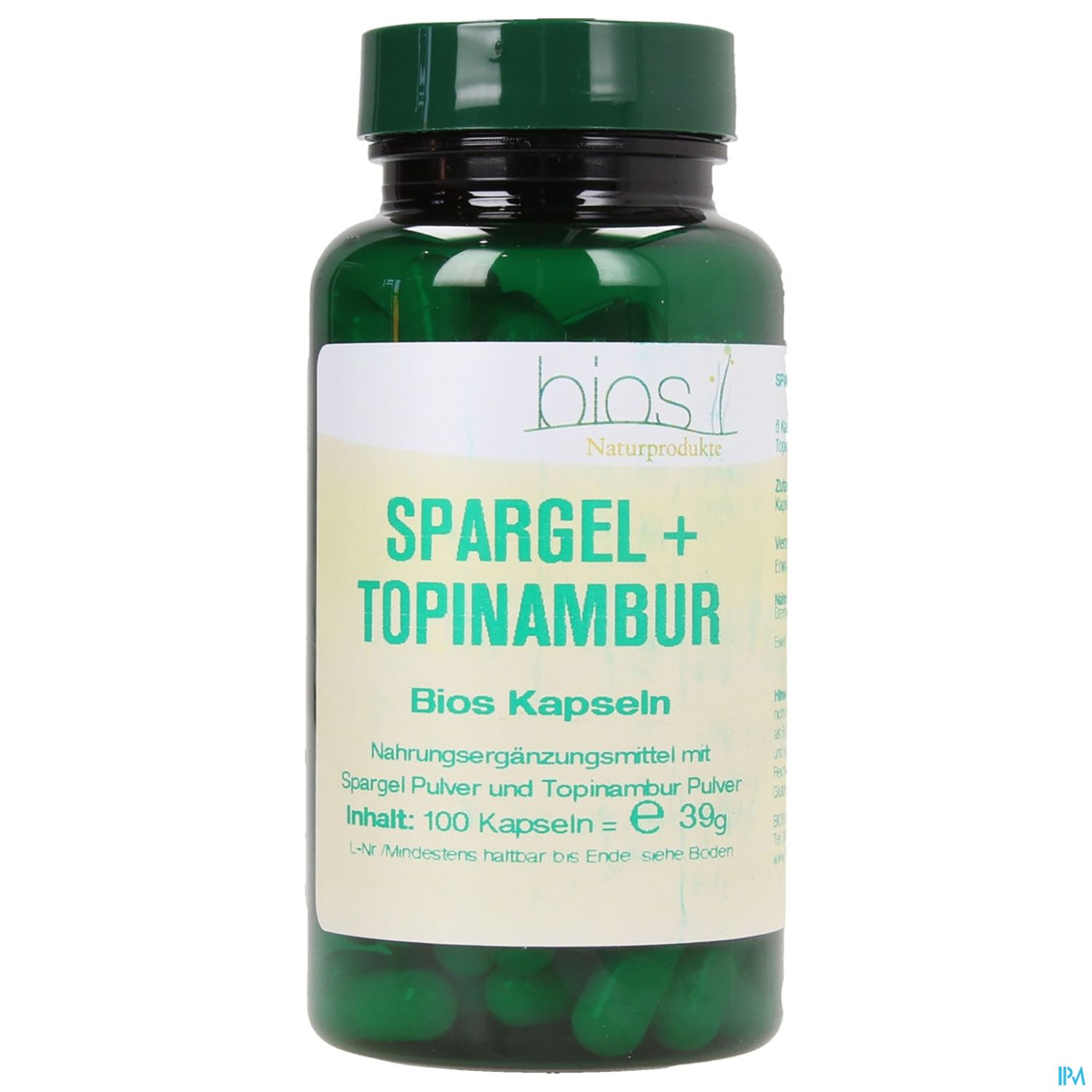 Bios Spargel + Topinambur 100 Kapseln