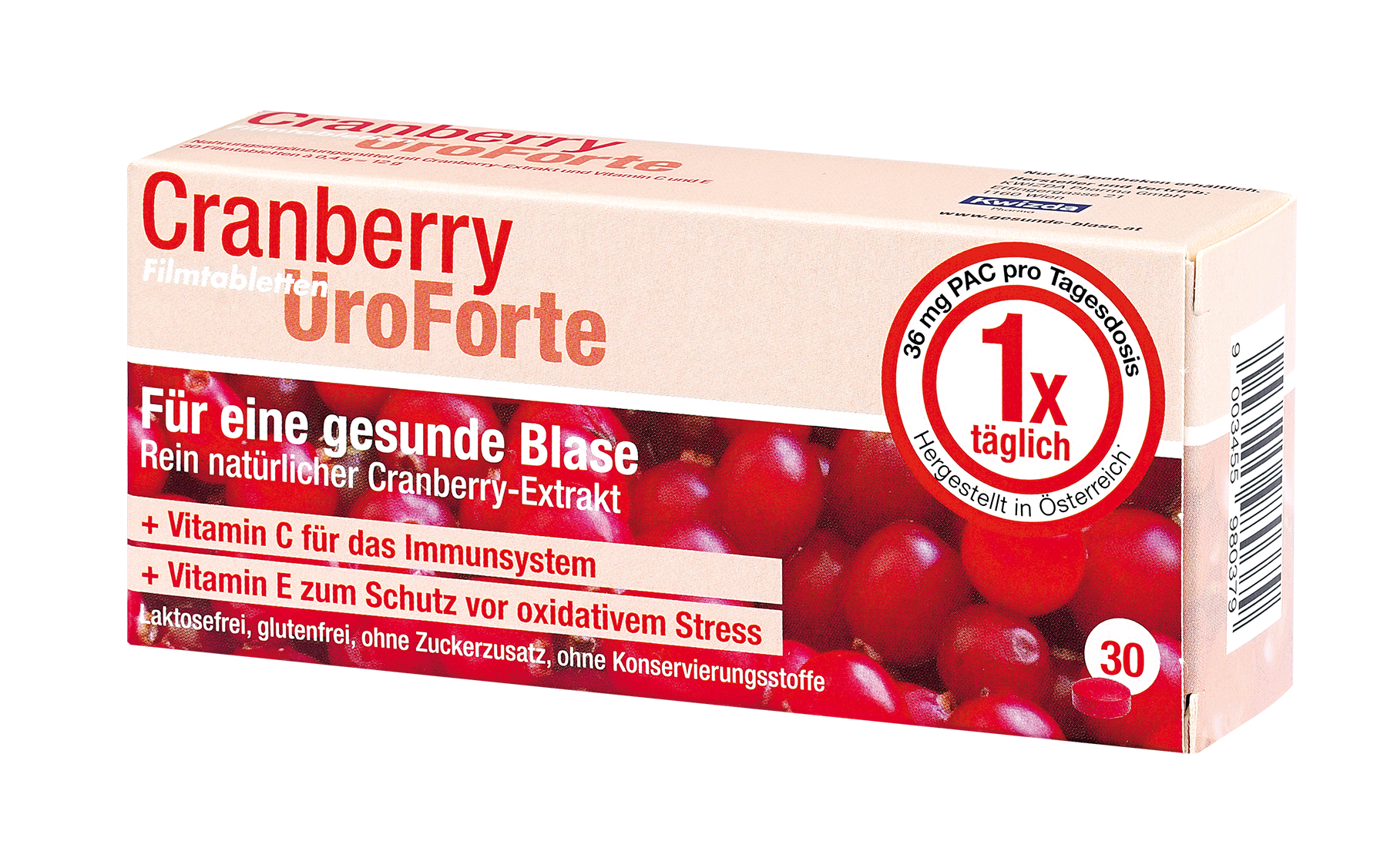 BIOGELAT CRANBERRY UroForte-Filmtabletten