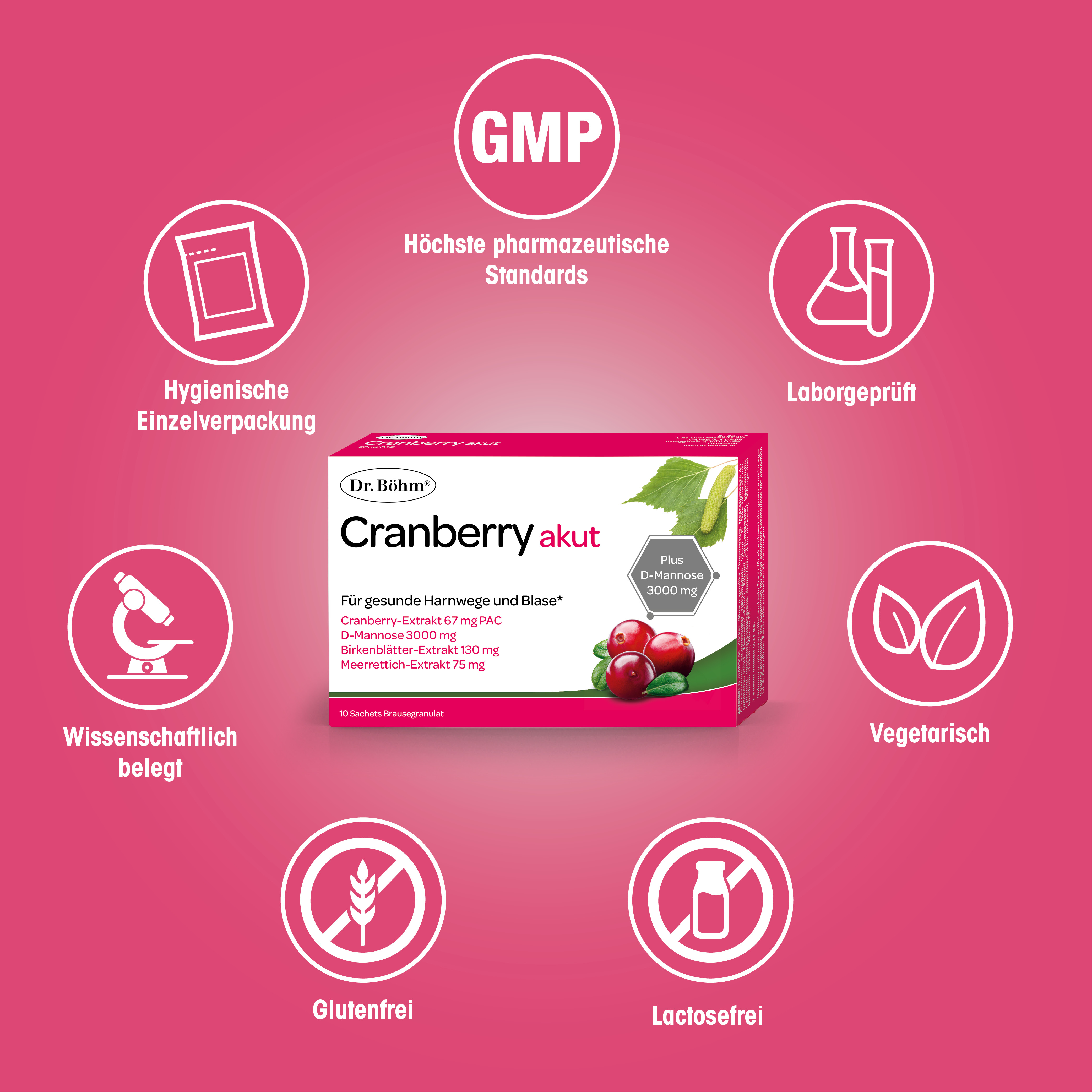 Dr. Böhm Cranberry akut
