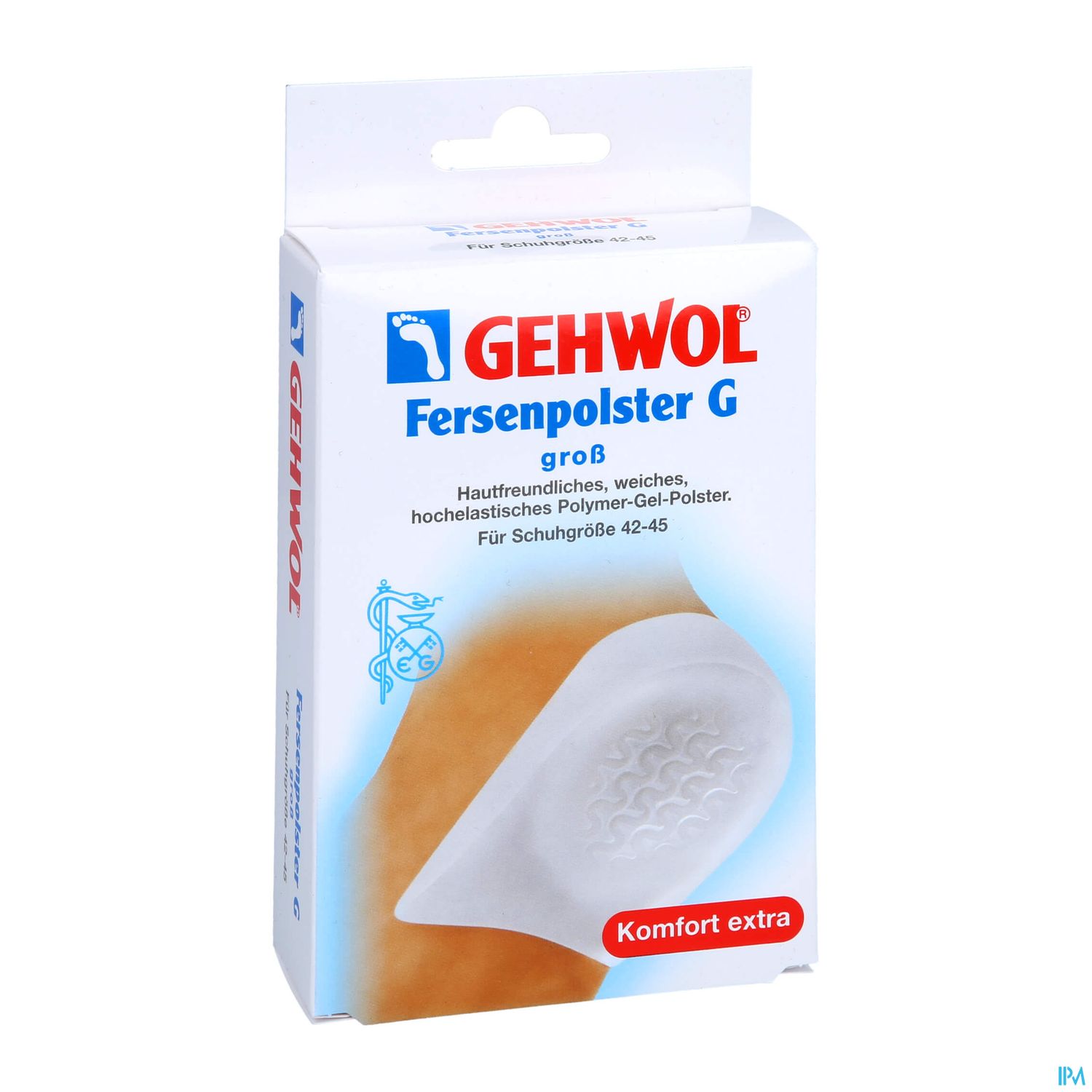 Fersenpolster Gehwol G Gross Gr.42-45 Nr 64184 2st