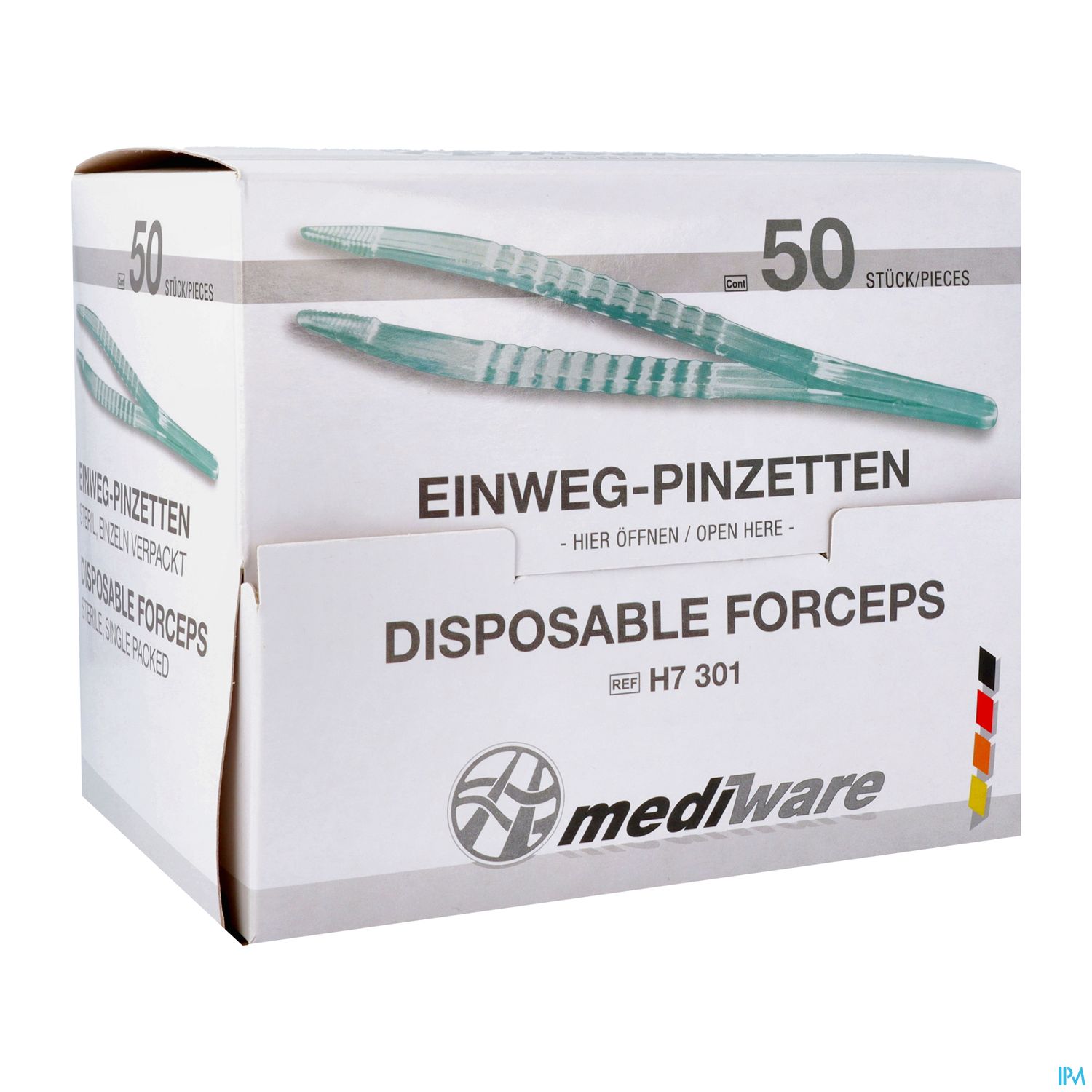 Einmalpinzette Steril -sandipharma 50st