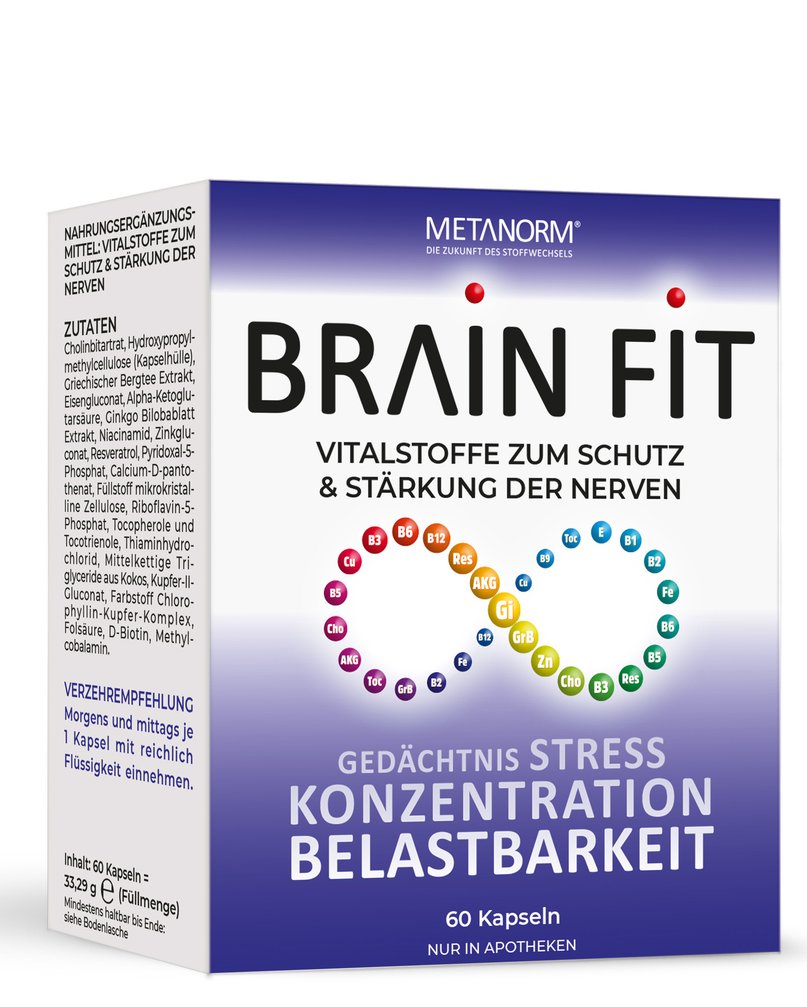 BRAIN FIT Kapseln METANORM®