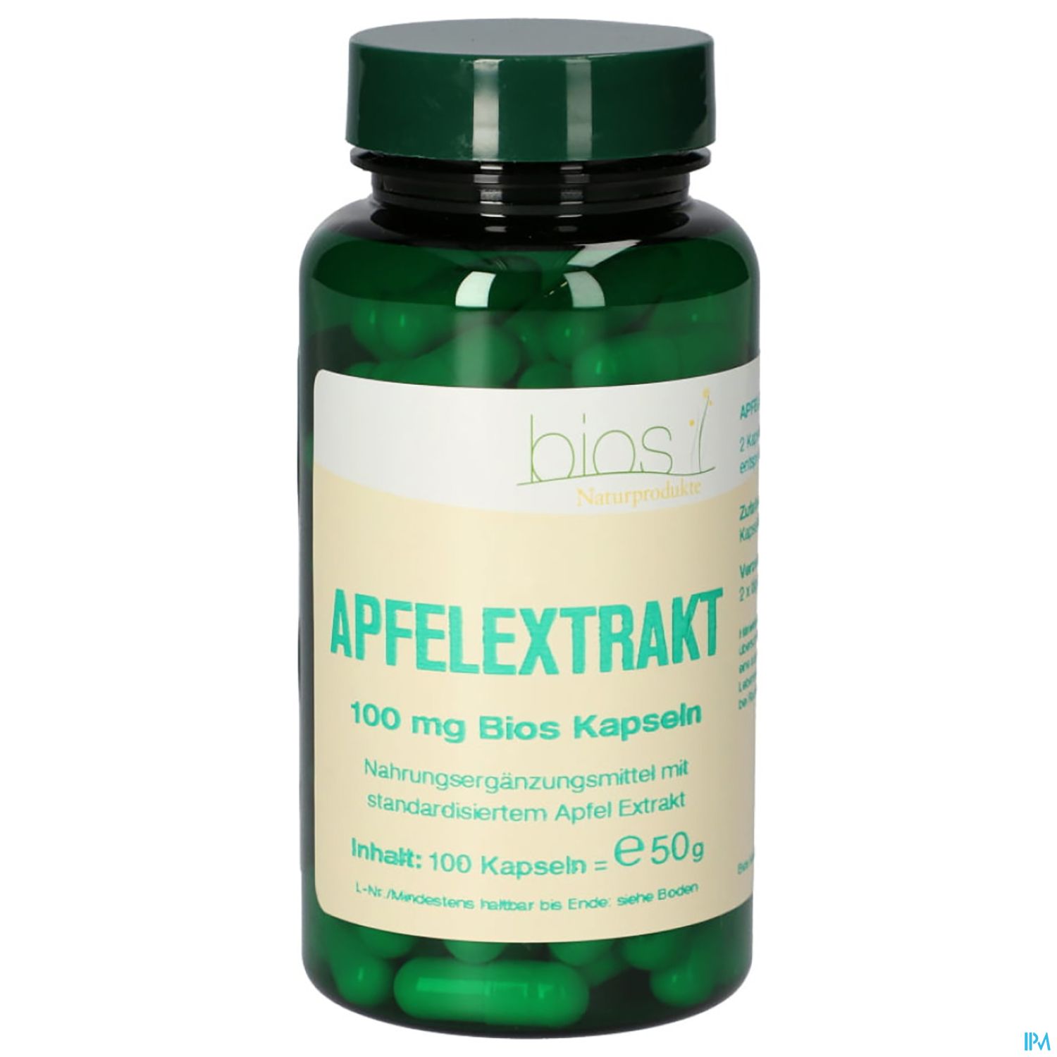Bios Apfelextrakt 100mg 100 Kapseln